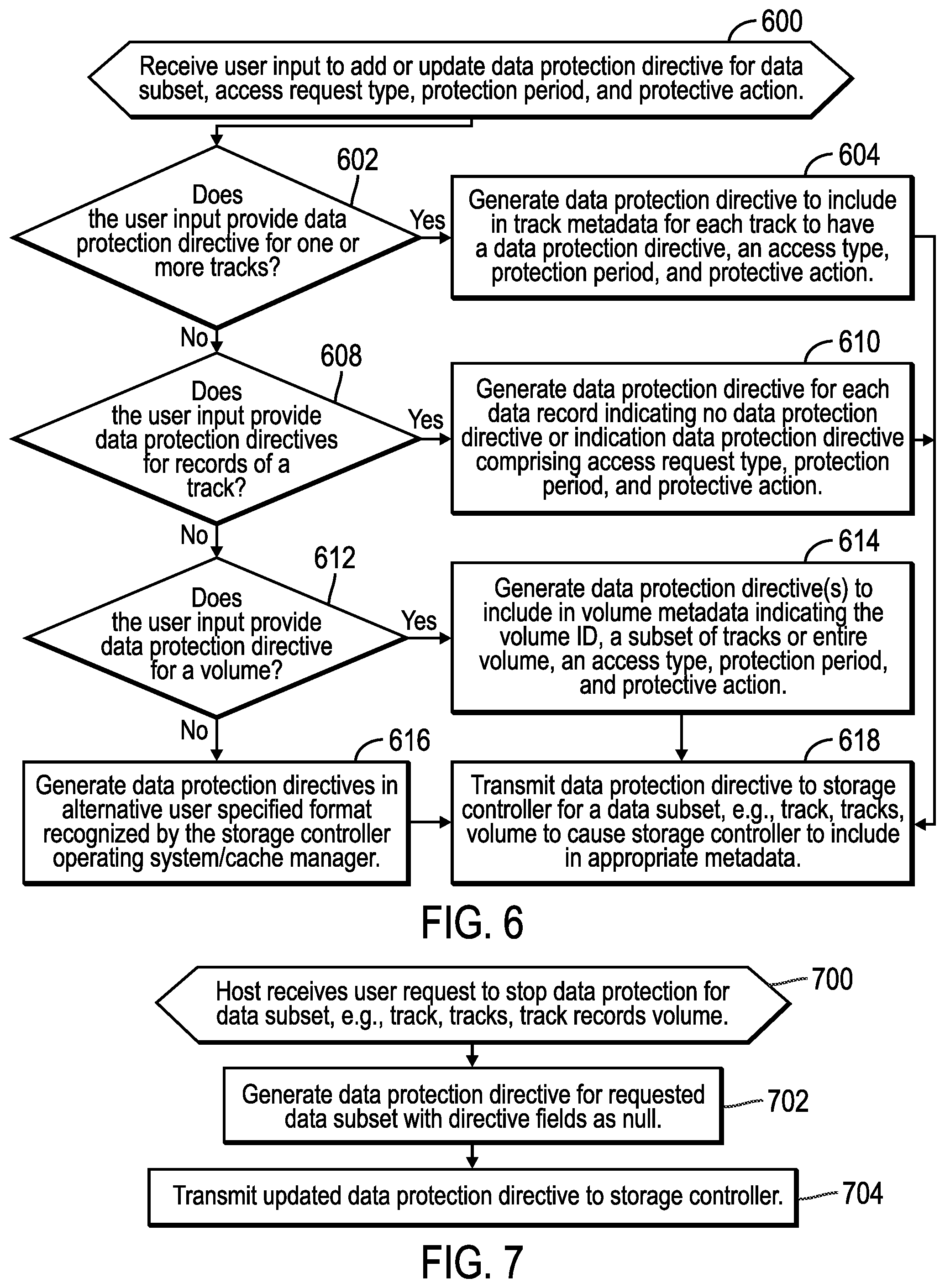 Patent US12360685 Figure 3 – Generating data protection directives to provide to a storage controller to control access to data in cache