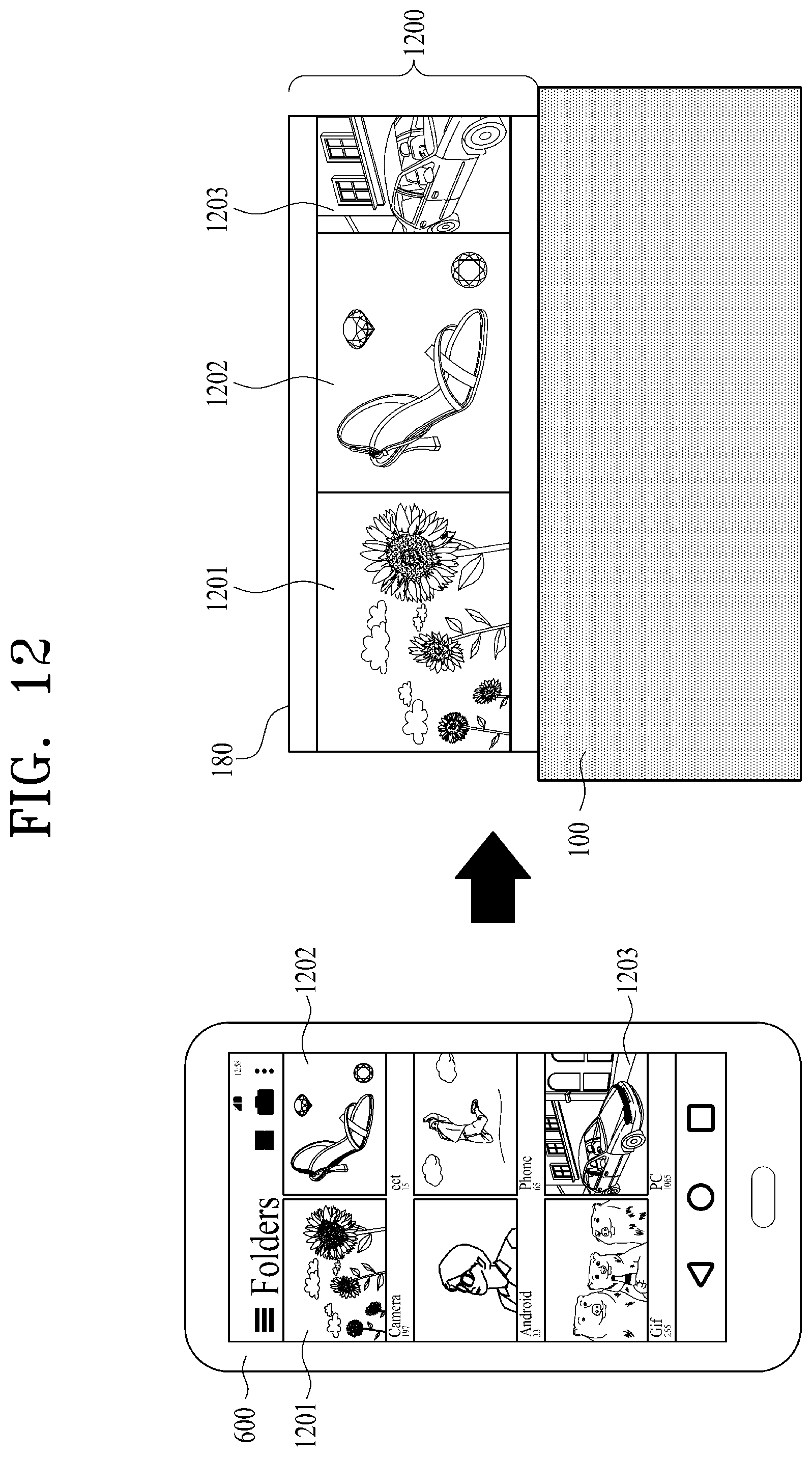 Patent US12360728 Figure 11 – Display device and control method therefor