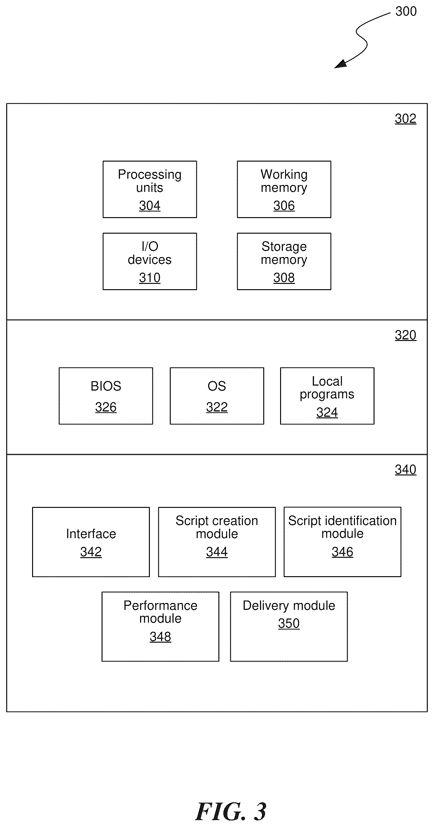Patent US12360738 Figure 3 – Voice interaction scripts