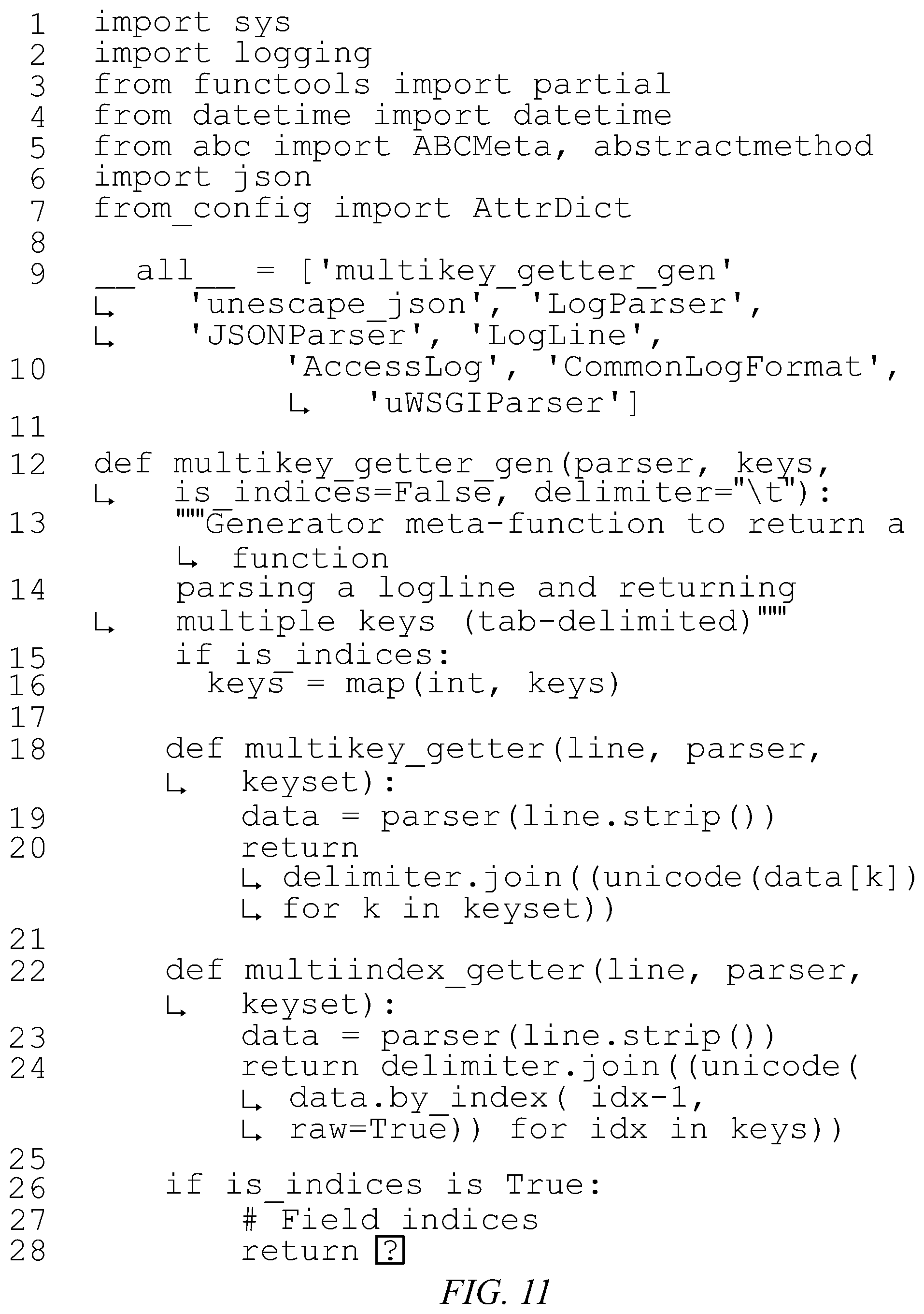 Patent US12360745 Figure 8 – Performing code completion using data flow