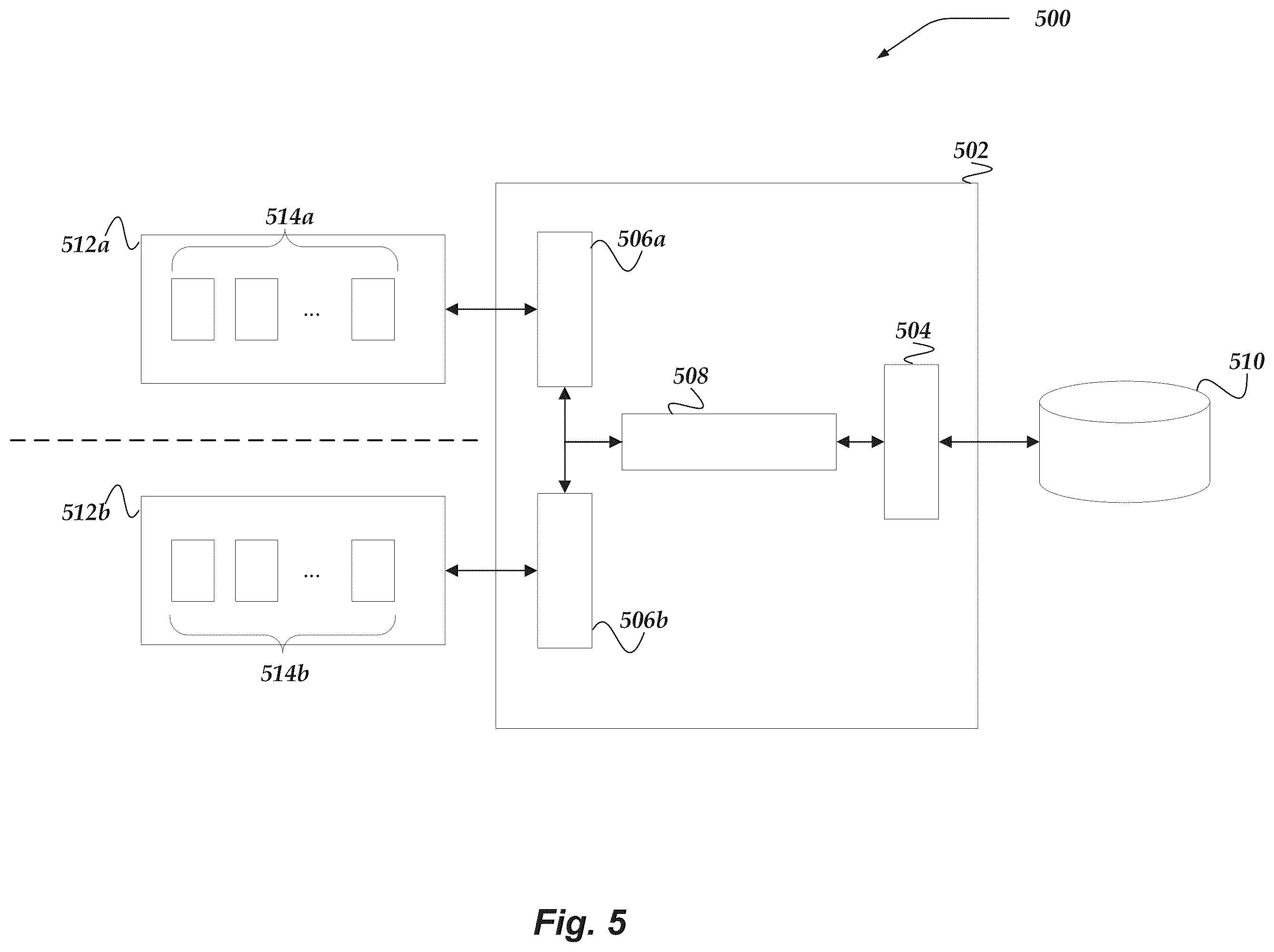 Patent US12360832 Figure 5 – Entity relationships and versioning