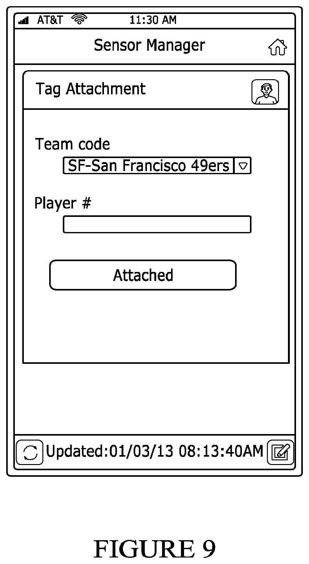 Patent US12360837 Figure 14 – Method, apparatus, and computer program product for collecting and displaying sporting event data based on real time data for proximity and movement of objects