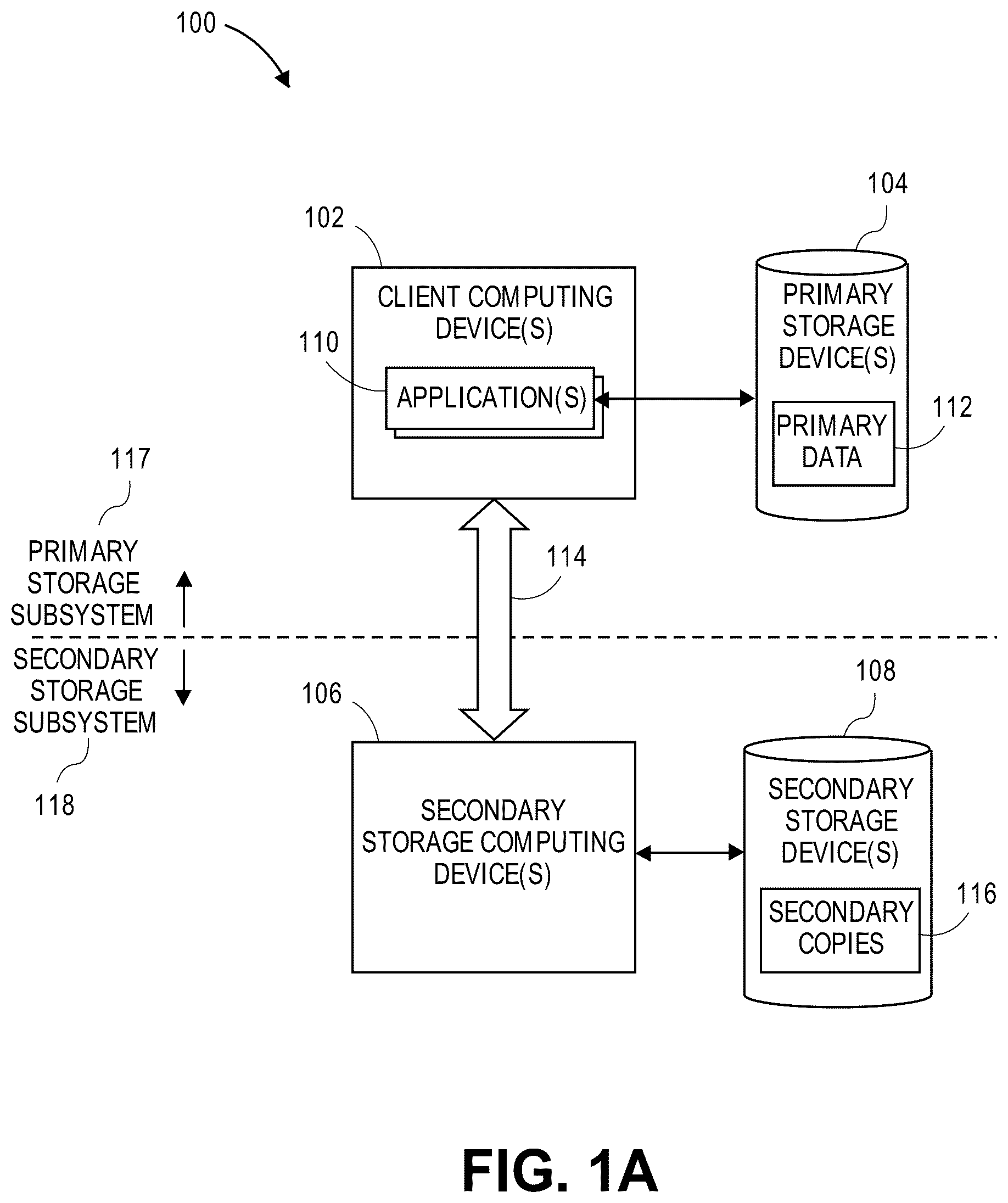 Patent US12360942 — Selection of a simulated archiving plan for a desired dataset — Figure 1