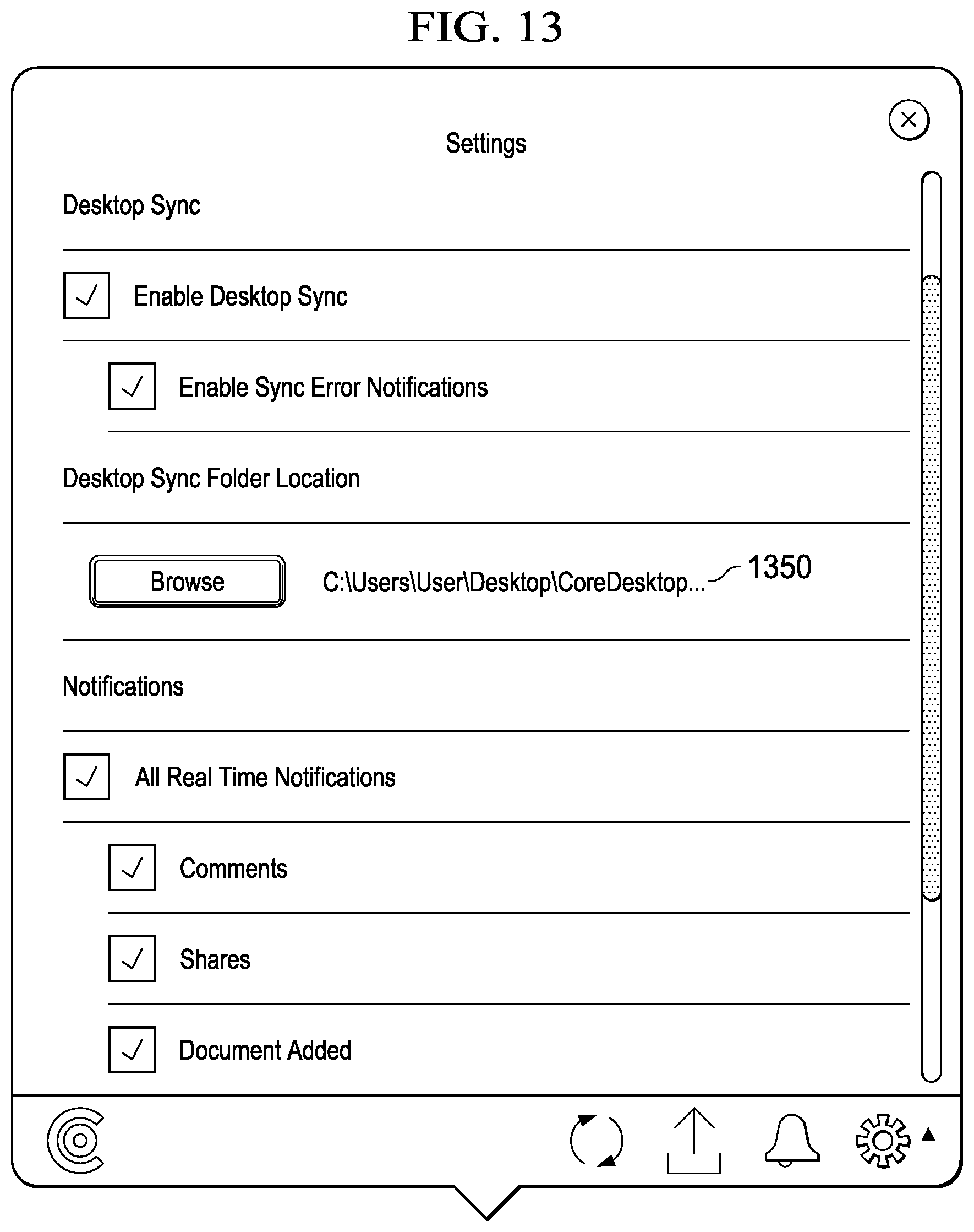 Patent US12360952 Figure 13 – System and method for content synchronization