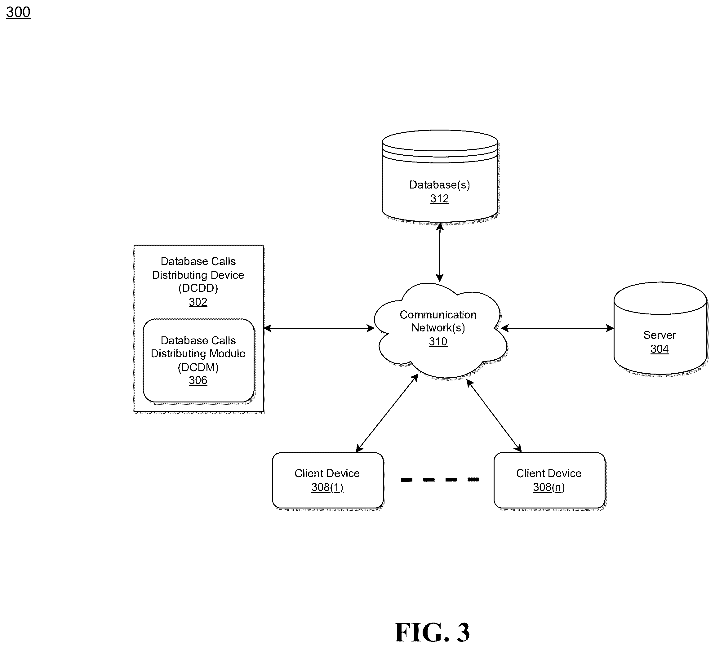 Patent US12361021 Figure 3 – System and method for separating or distributing database calls between active and passive databases