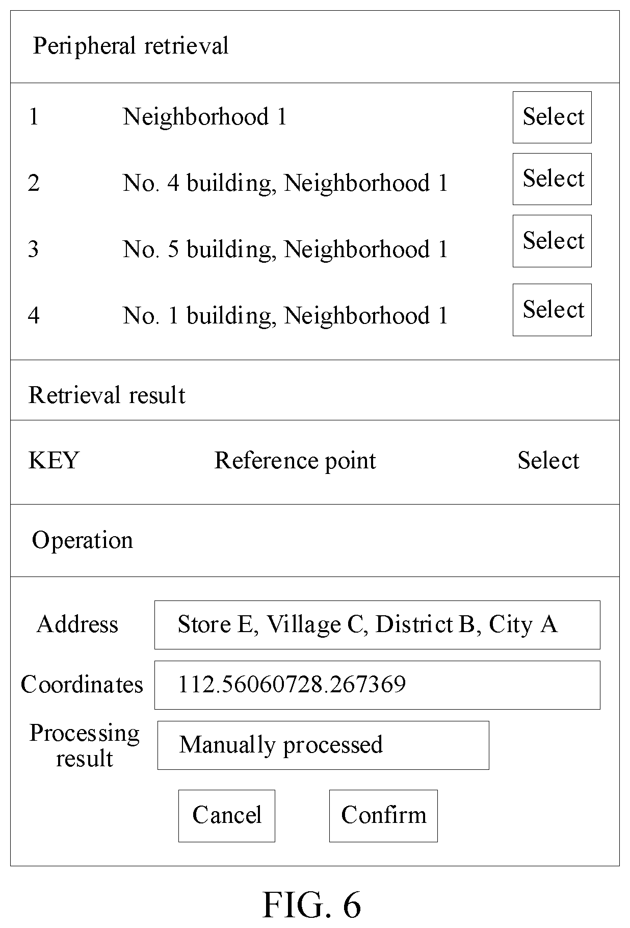 Patent US12361046 Figure 4 – Geo-fence based coordinate data processing method and apparatus, and computer device