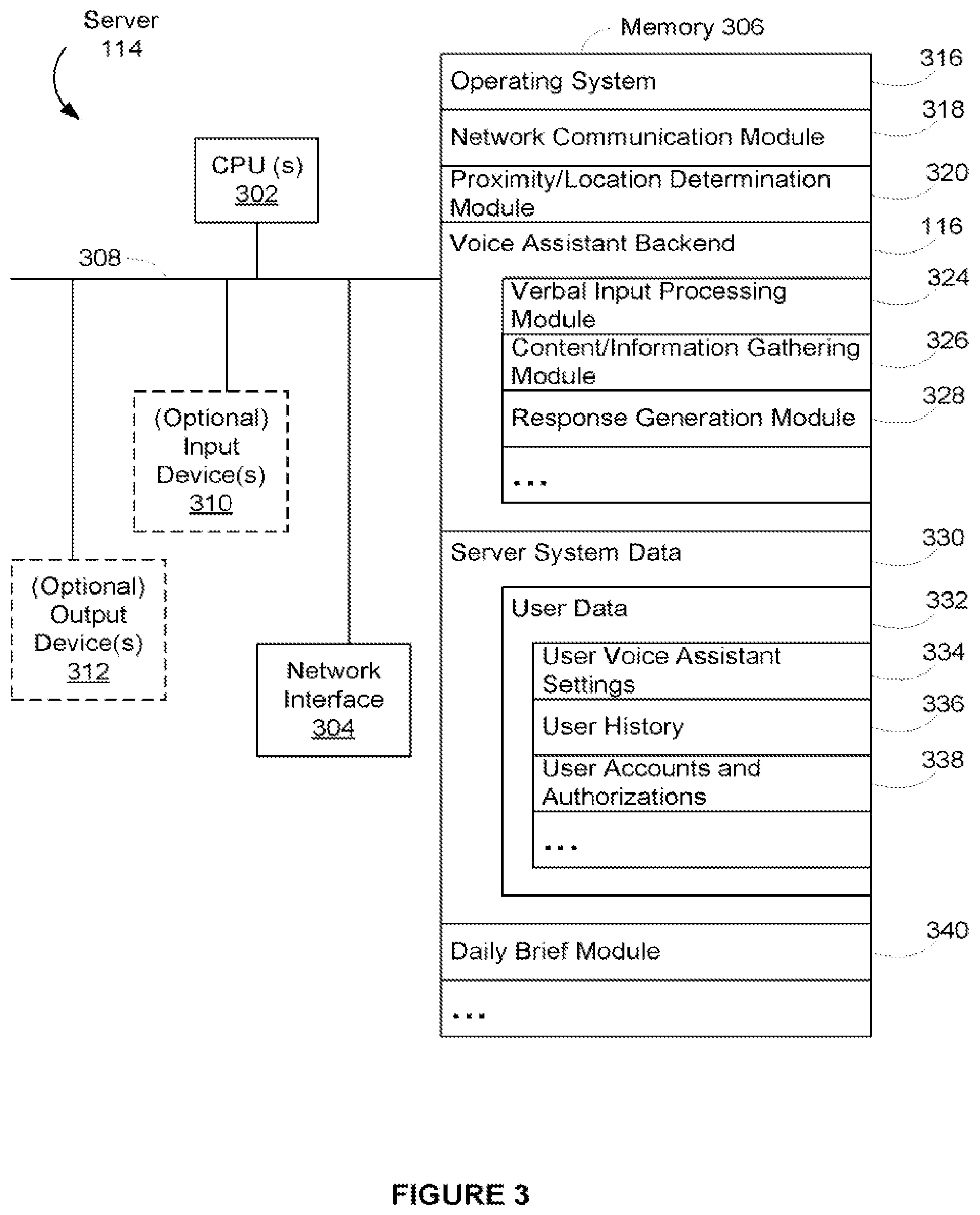 Patent US12361056 Figure 3 – Personalized and contextualized audio briefing