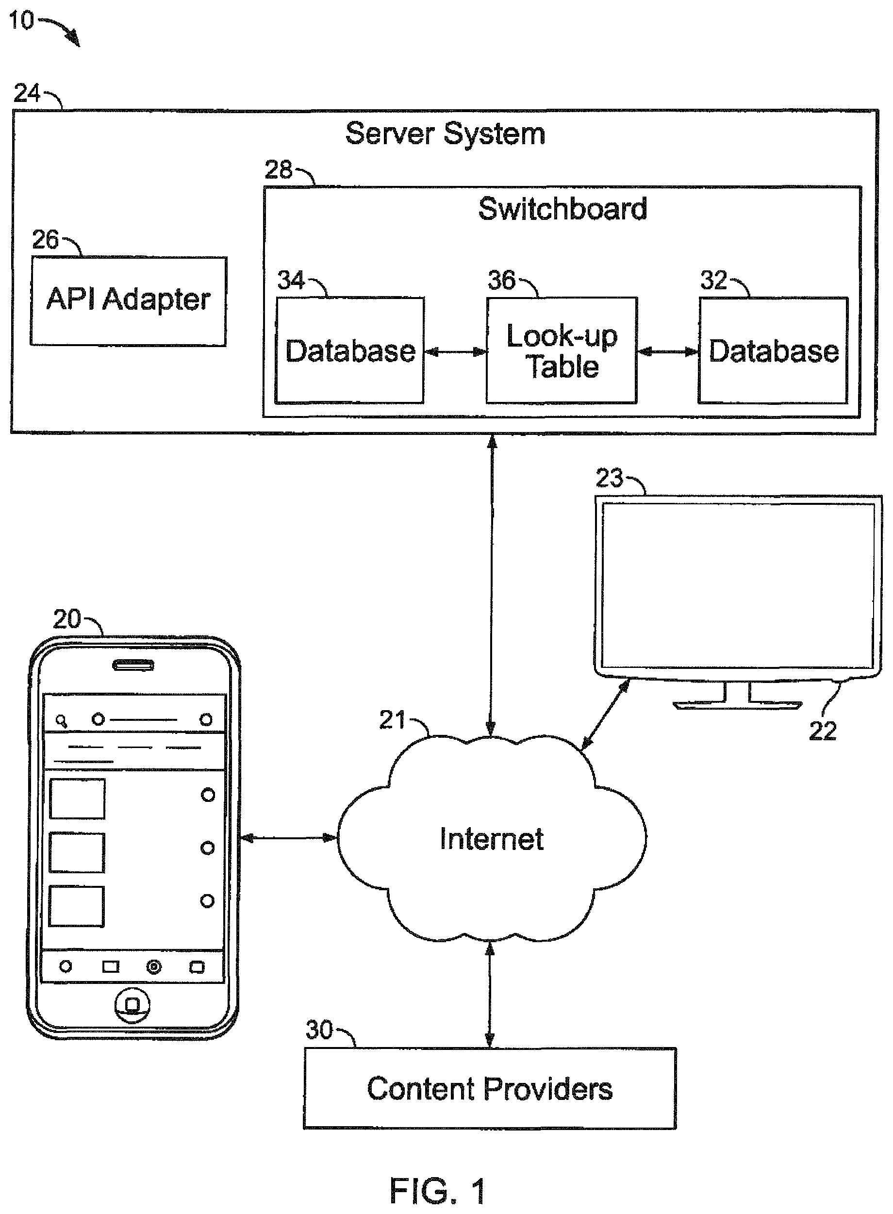 Patent US12361059 Figure 1 – Play control of content on a display device