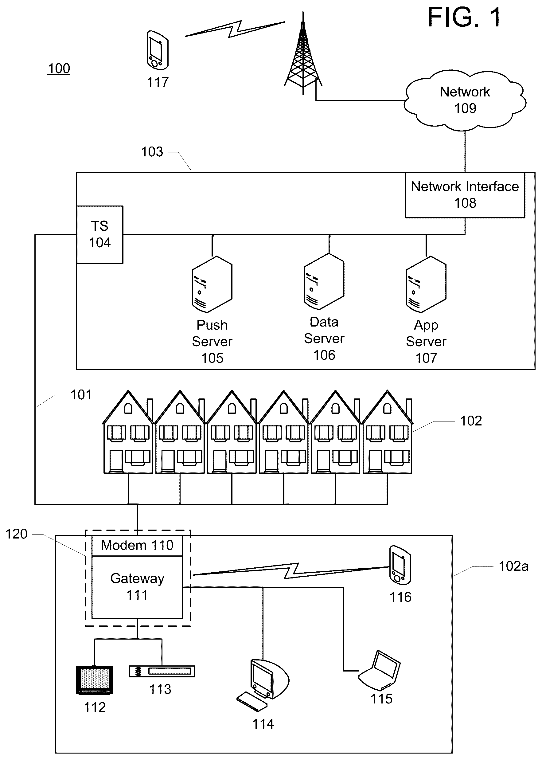 Patent US12361062 Figure 1 – Selecting and sharing content