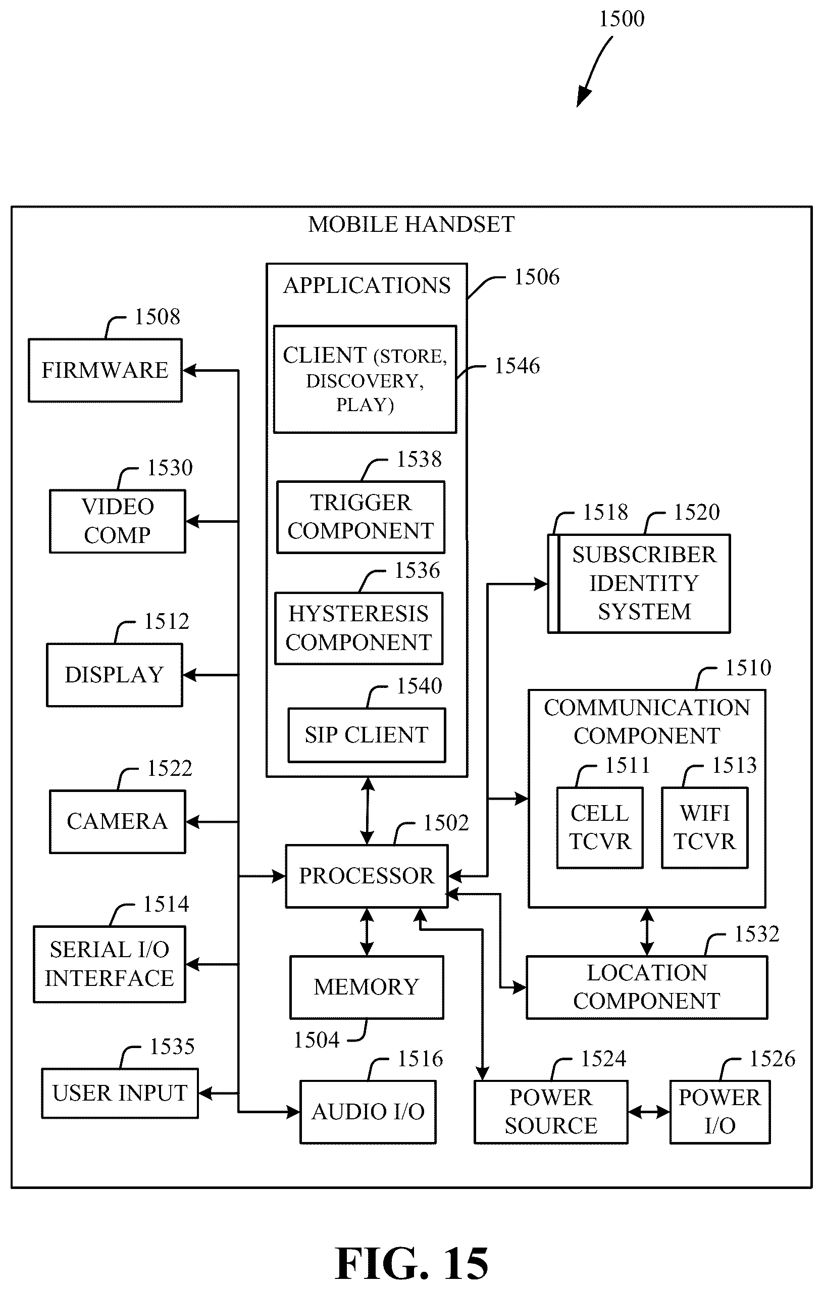 Patent US12361063 Figure 15 – Annotated incident recreation