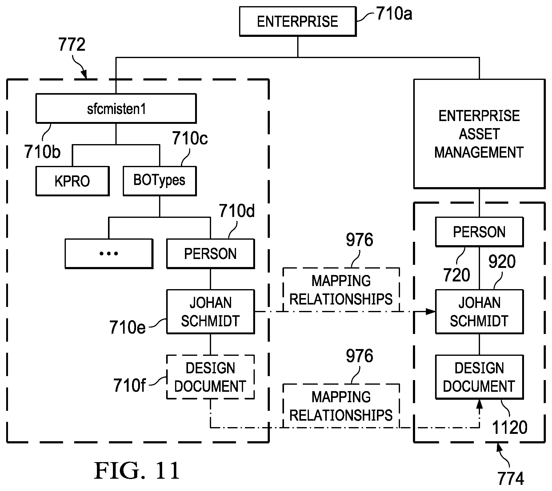 Patent US12361073 Figure 10 – Systems and methods for enhanced content management interoperability services interfaces and repository integration