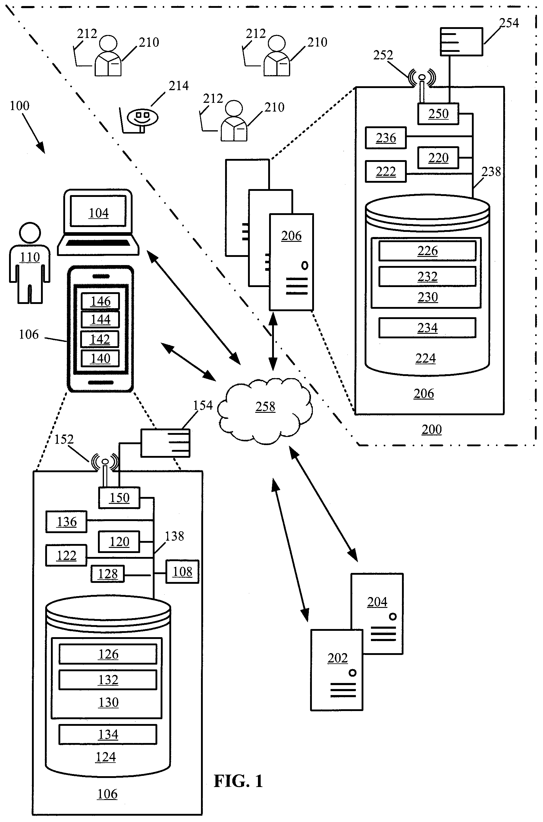 Patent US12361075 Figure 1 – Image display systems and methods