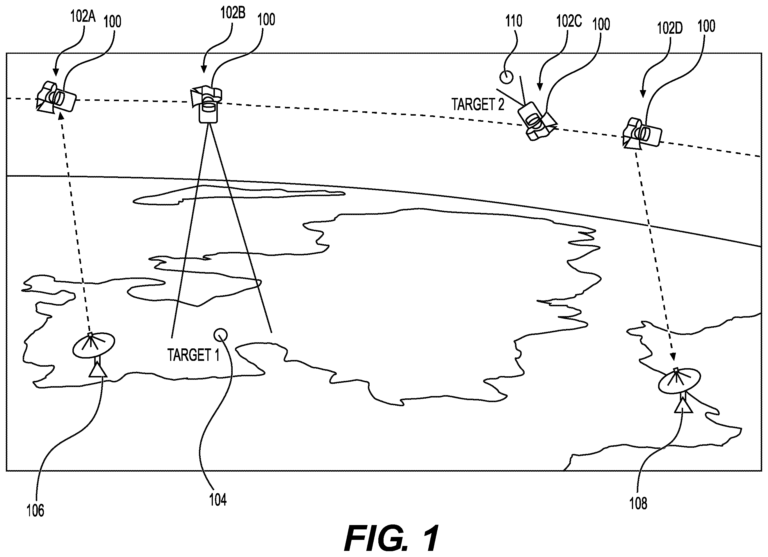 Patent US12361084 Figure 1 – System and method for remote sensing using data fingerprinting methodologies