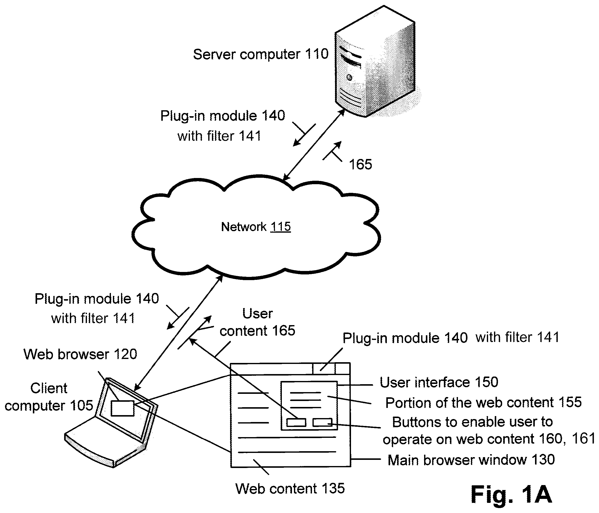 Patent US12361085 — Geographic location based feed — Figure 1