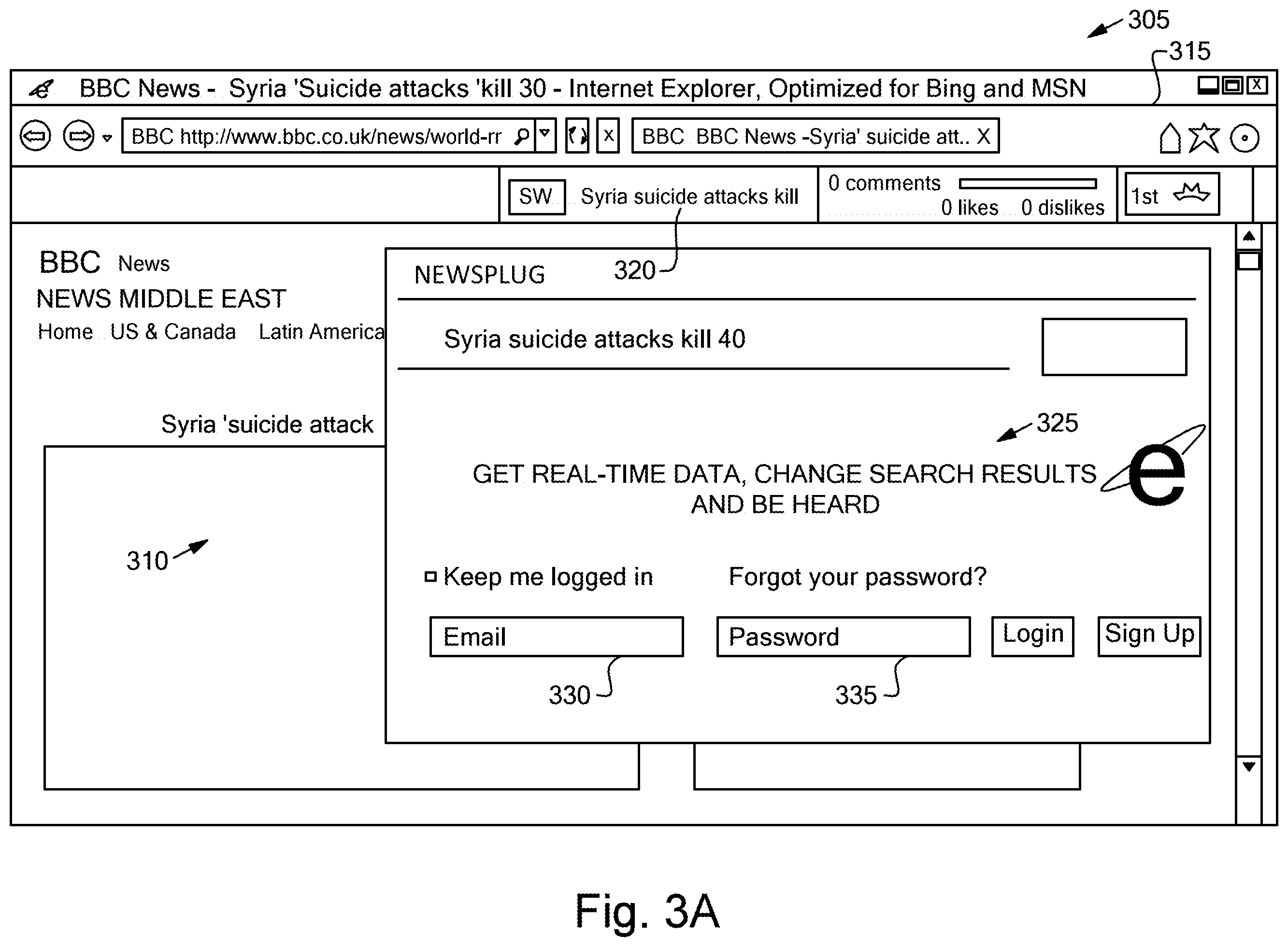 Patent US12361085 Figure 7 – Geographic location based feed