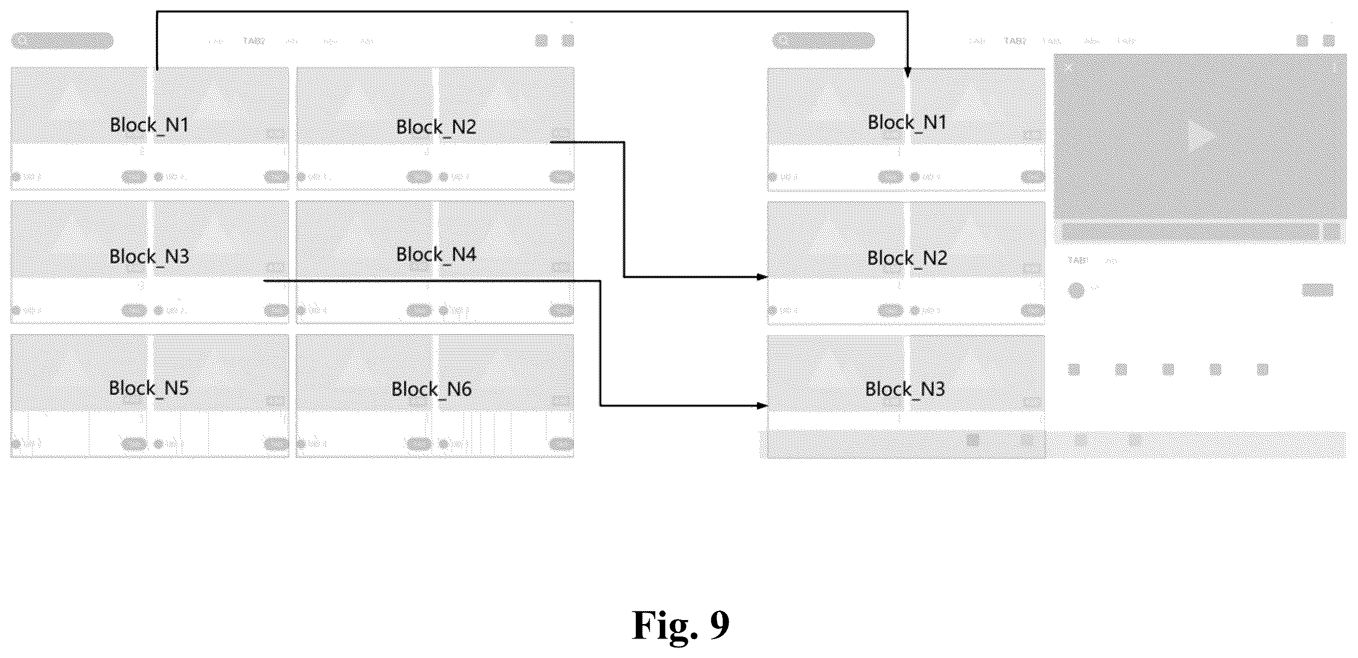 Patent US12361087 Figure 9 – Content display adjustment