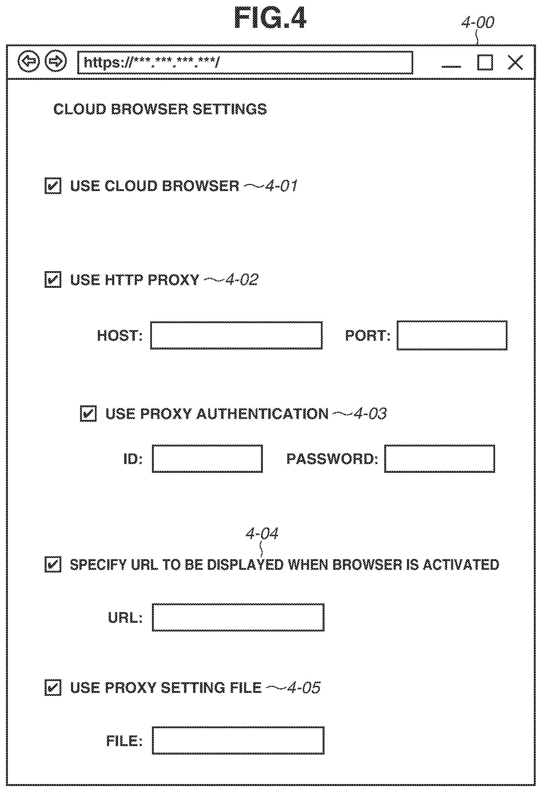 Patent US12361088 Figure 5 – Web browser system, communication terminal, and method for controlling the same