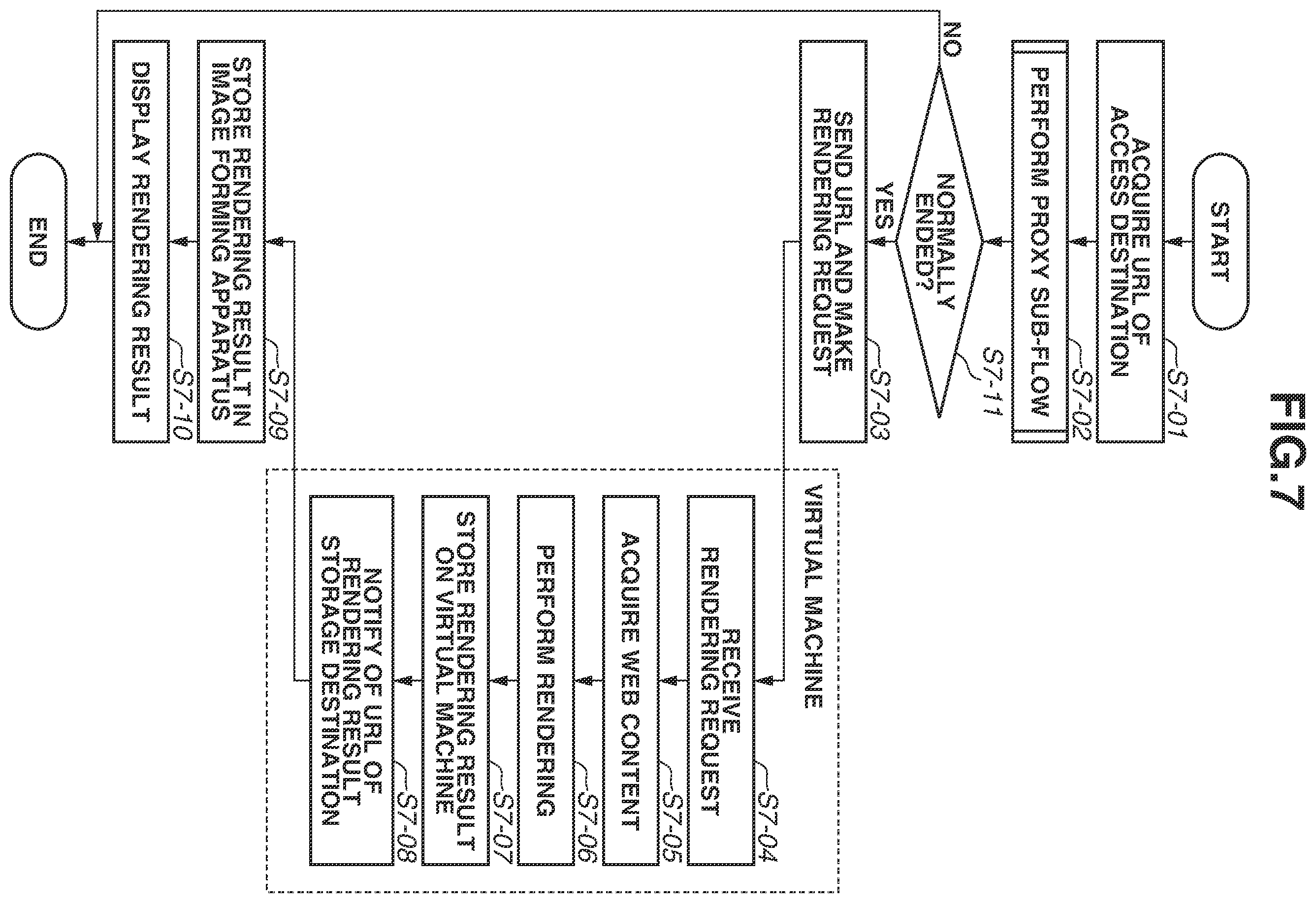 Patent US12361088 Figure 8 – Web browser system, communication terminal, and method for controlling the same