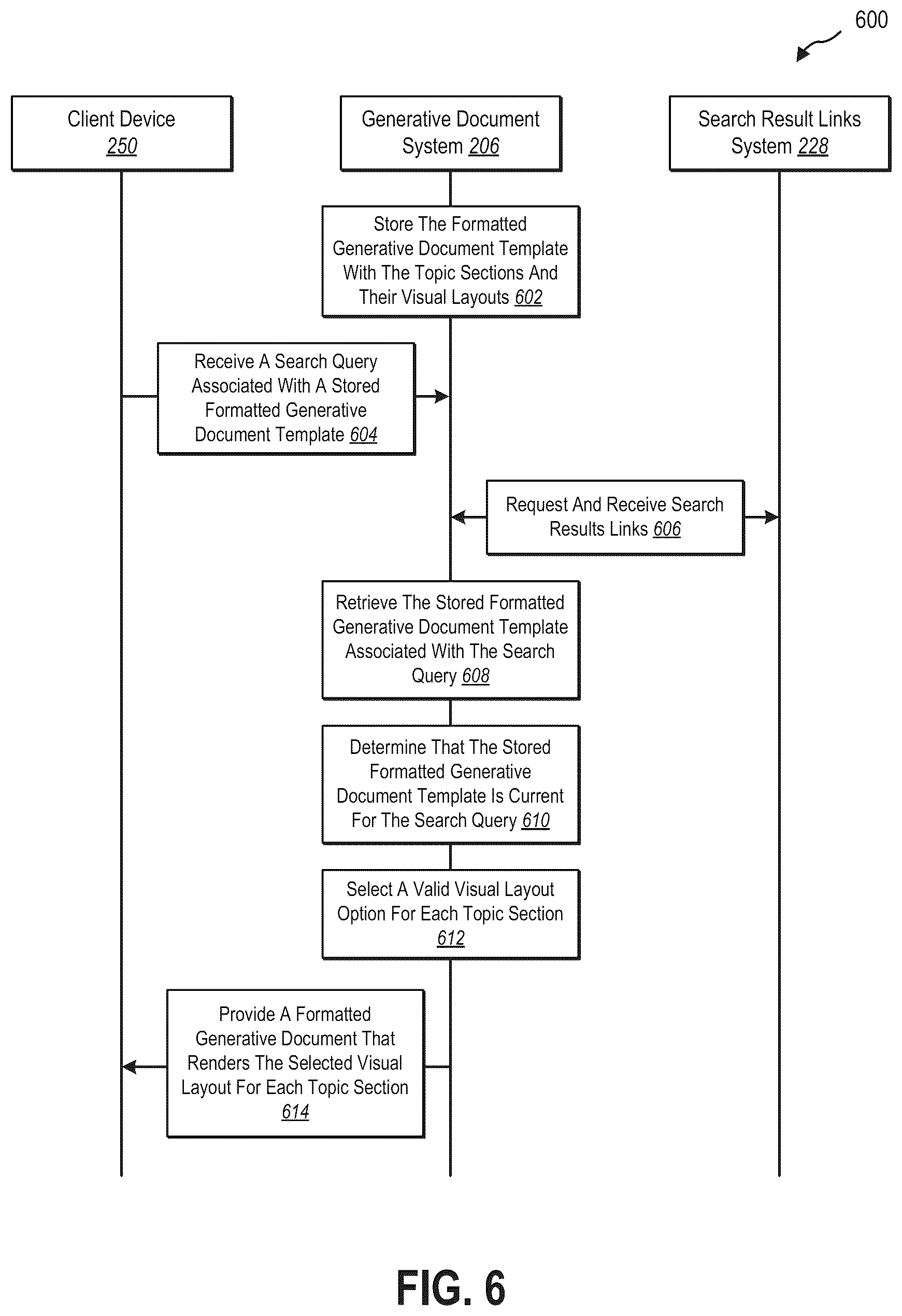 Patent US12361089 Figure 9 – Generative search engine results documents