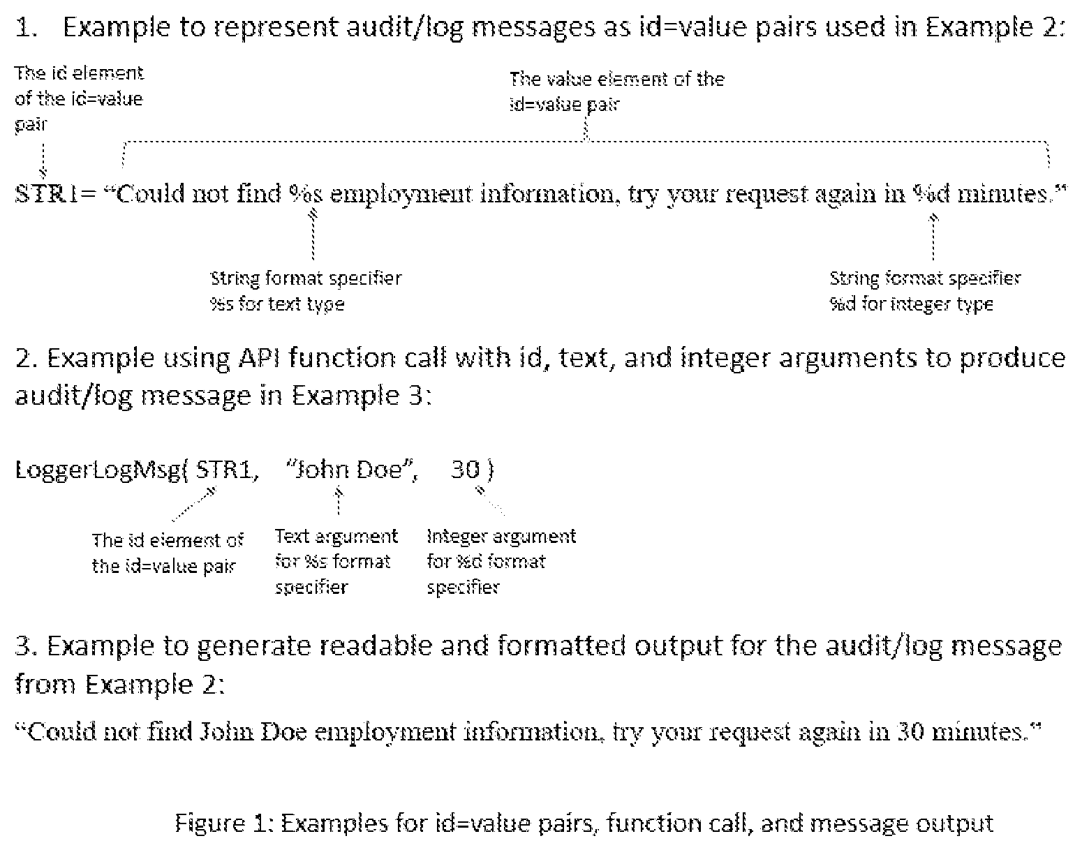 Patent US12361116 Figure 1 – Protect software program audit/log messages in software code, in executable file, and during runtime execution