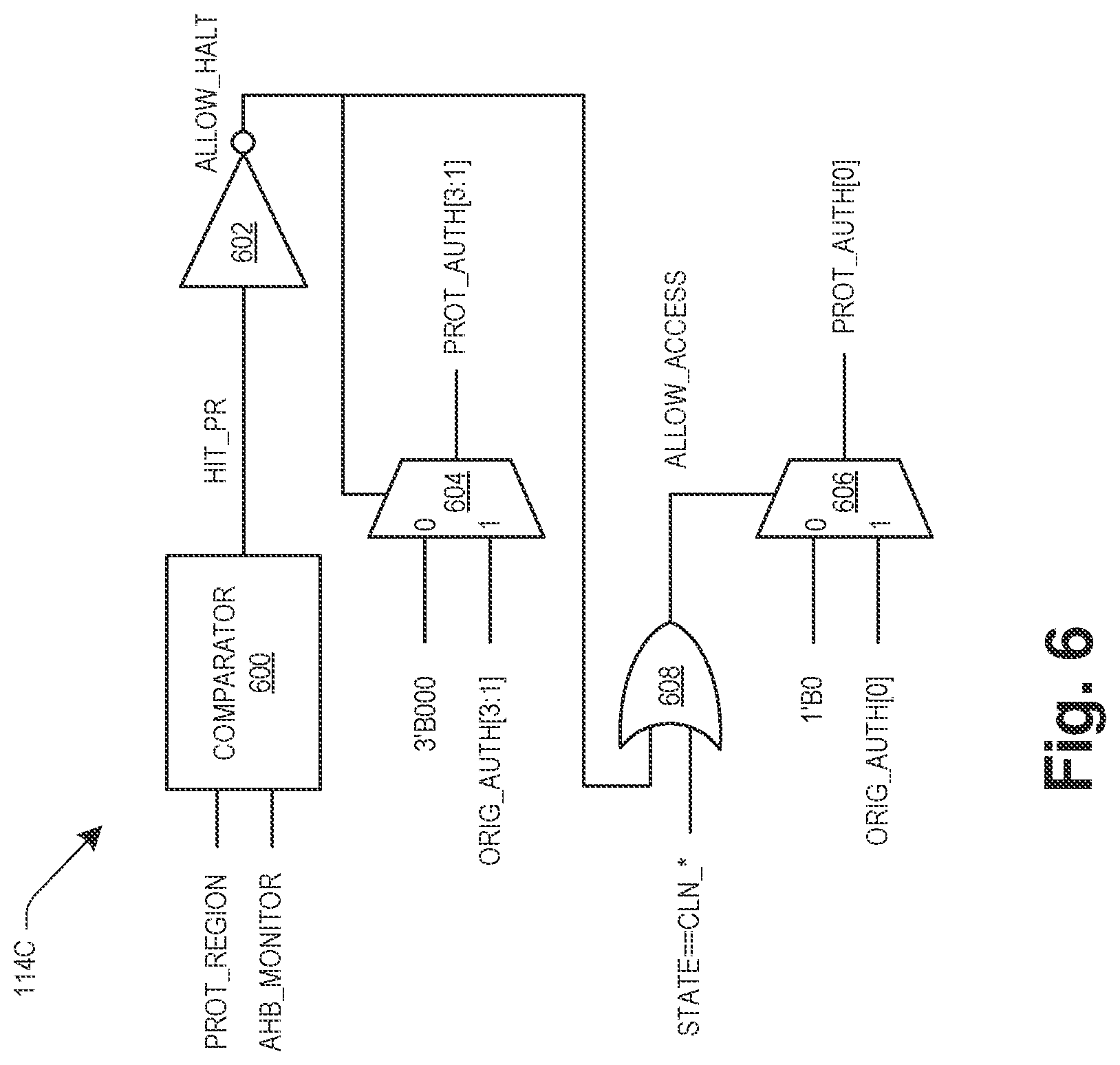 Patent US12361117 Figure 6 – System and method for inhibiting debugger in non-secure region