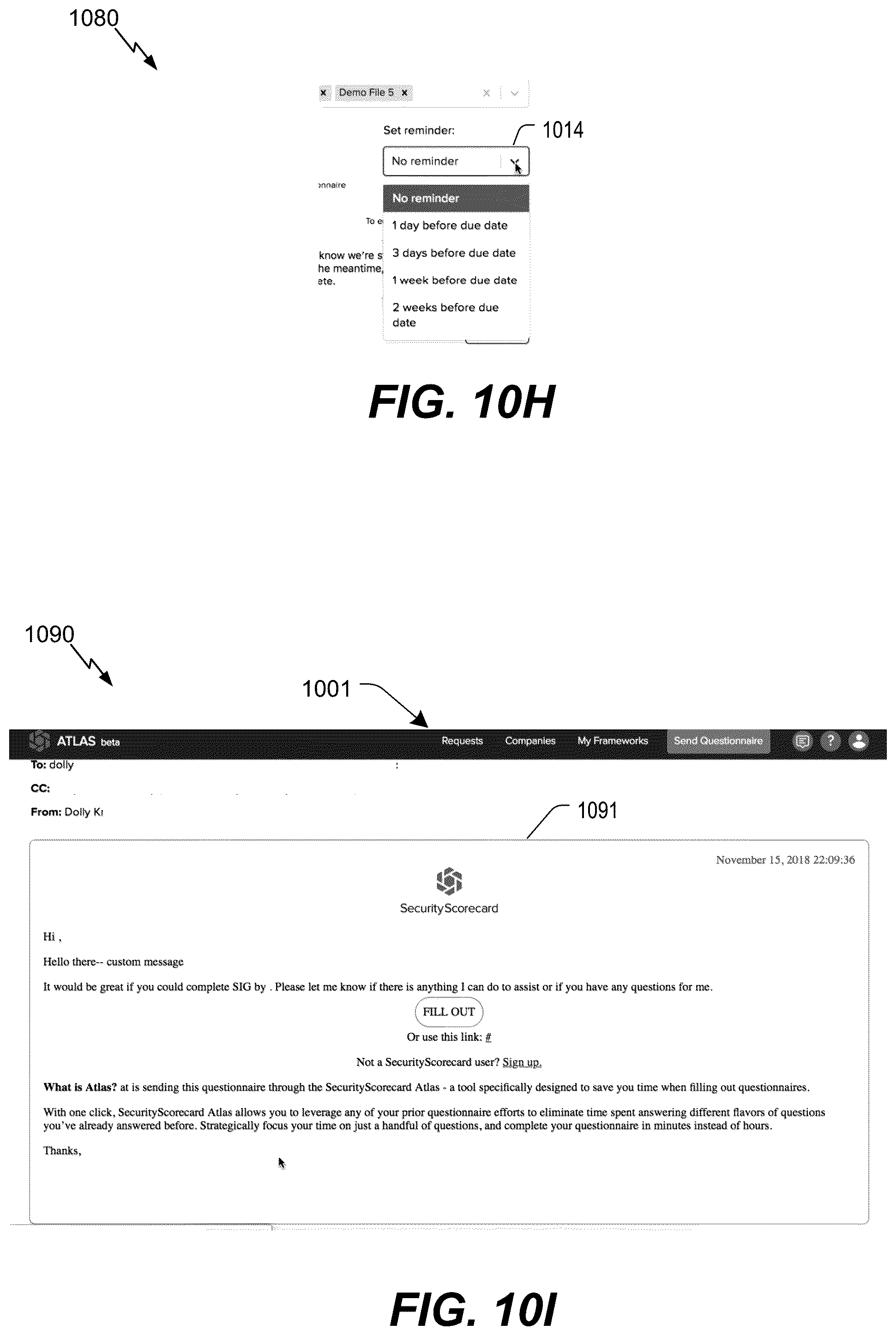 Patent US12361135 Figure 15 – Inquiry response mapping for determining a cybersecurity risk level of an entity