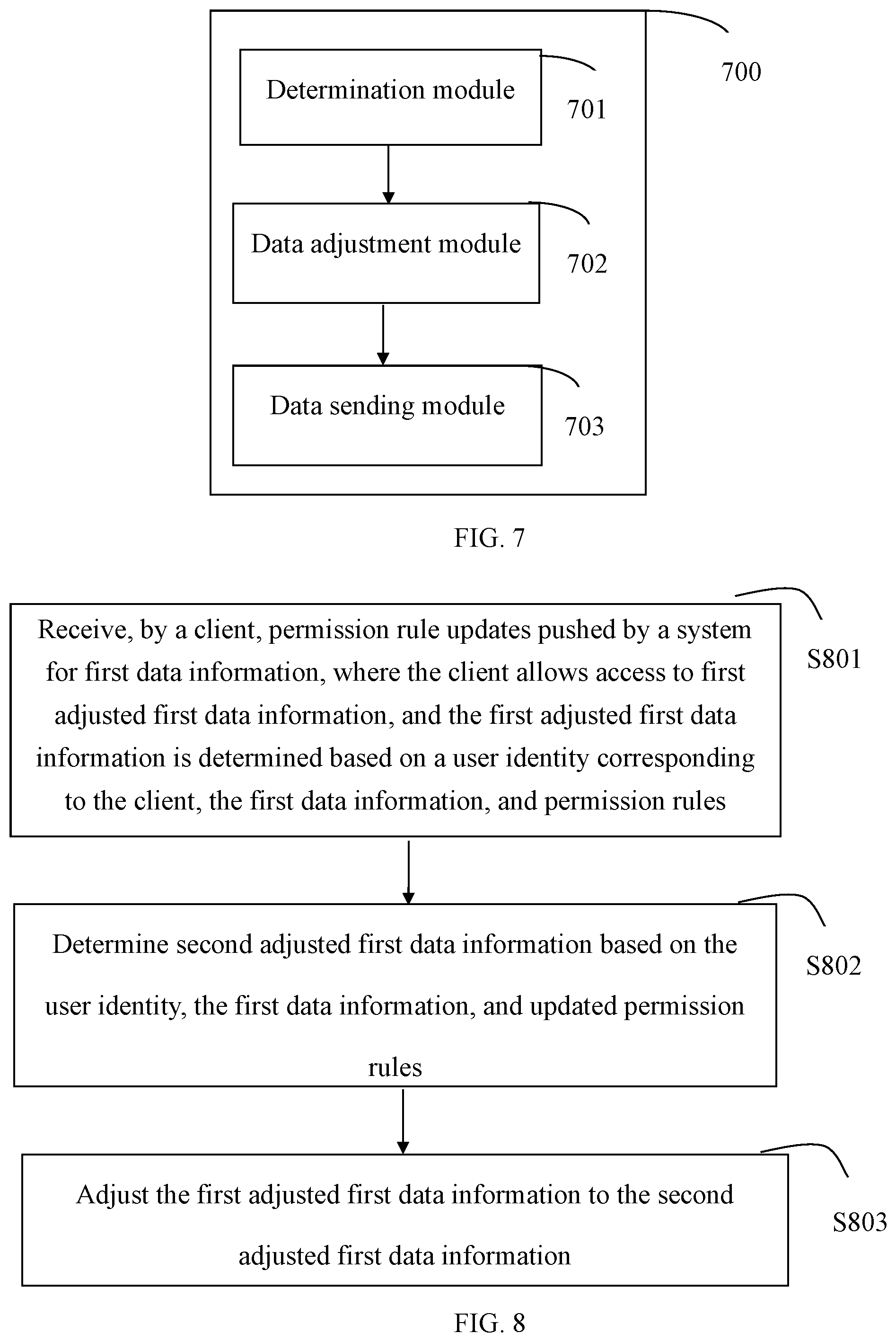 Patent US12361152 Figure 7 – Information processing method and apparatus, terminal, and storage medium