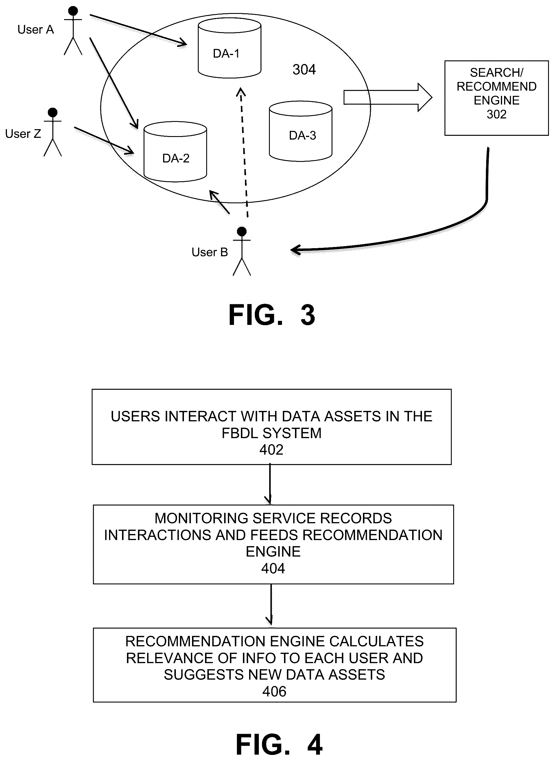 Patent US12361154 Figure 3 – Search engine using causal replacement of search results for unprivileged access rights