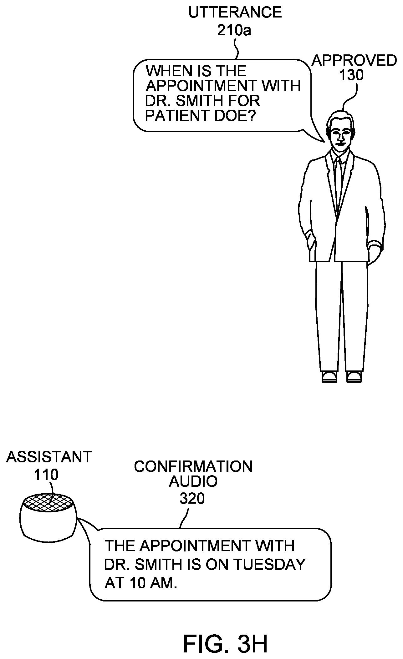 Patent US12361165 Figure 10 – Security management of health information using artificial intelligence assistant