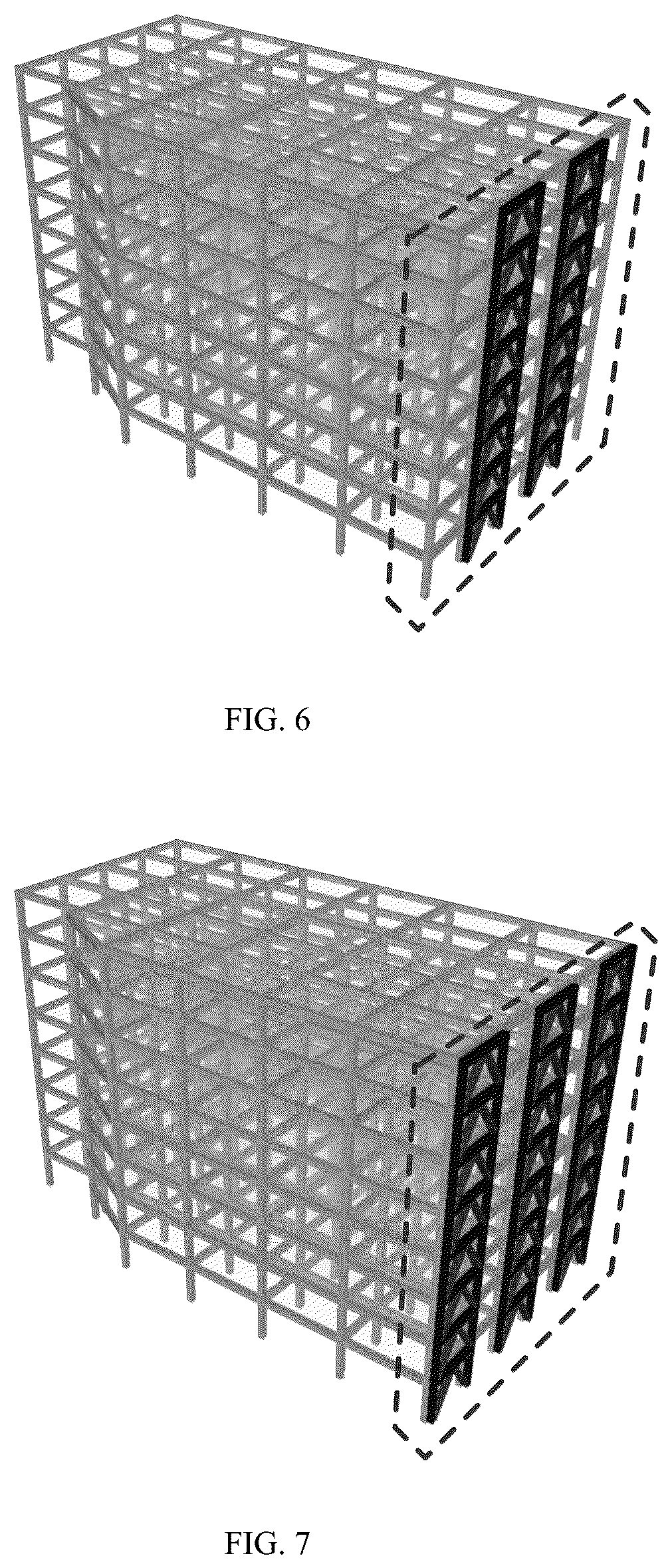 Patent US12361186 Figure 5 – Integral reinforcement design method for external frame-brace based on random capability spectrum
