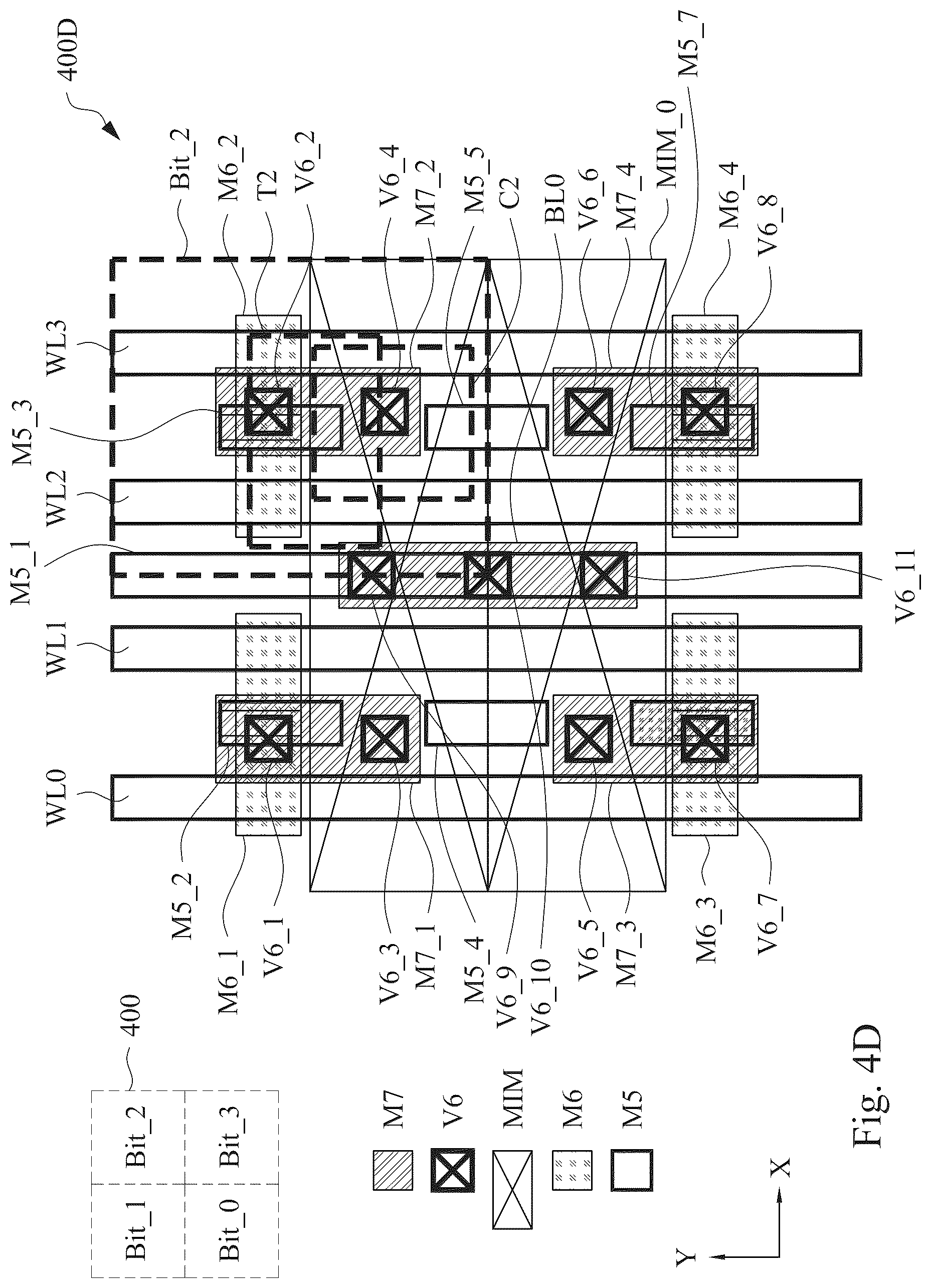 Patent US12361192 Figure 7 – Memory device, integrated circuit device and method