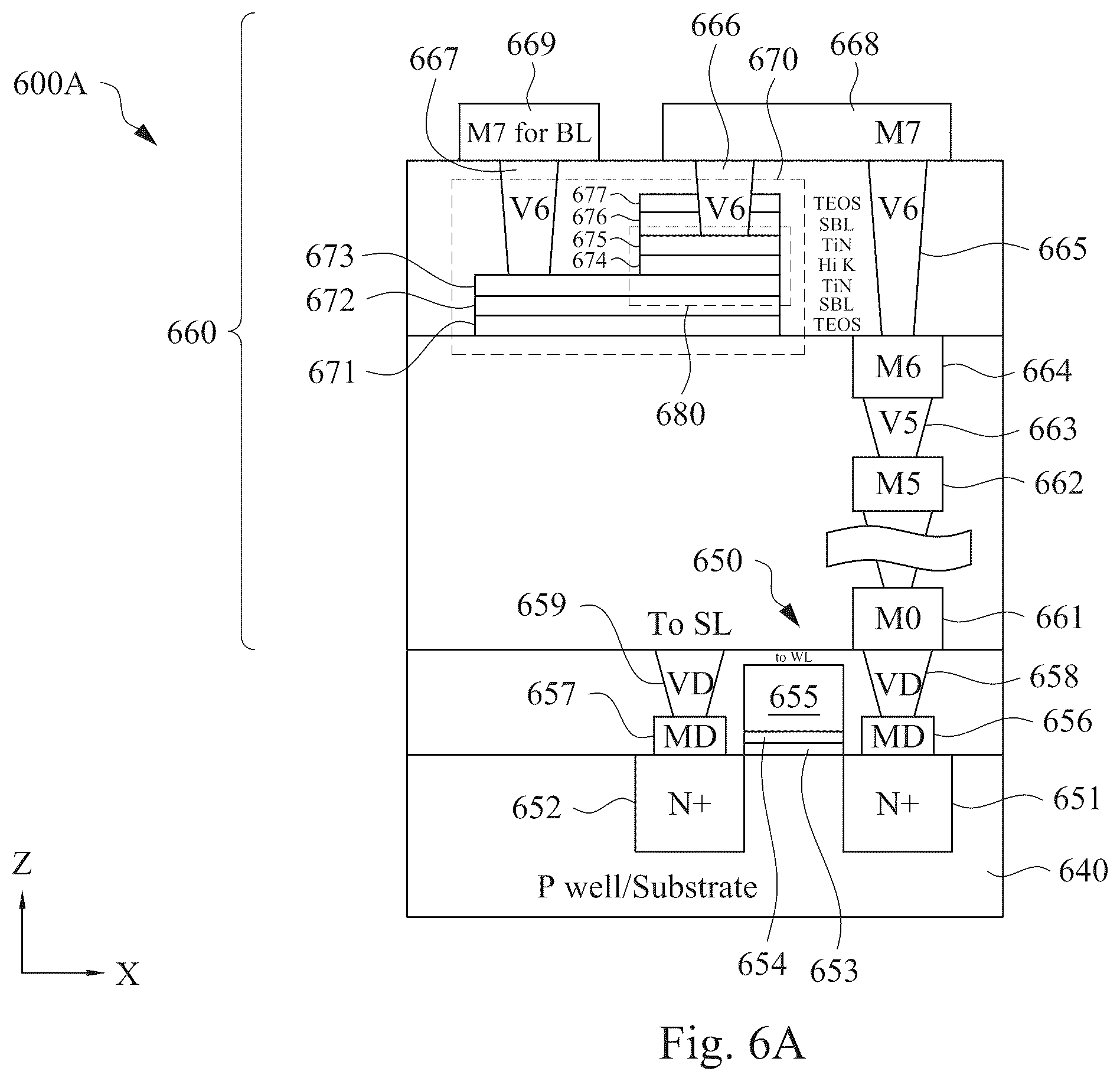 Patent US12361192 Figure 10 – Memory device, integrated circuit device and method