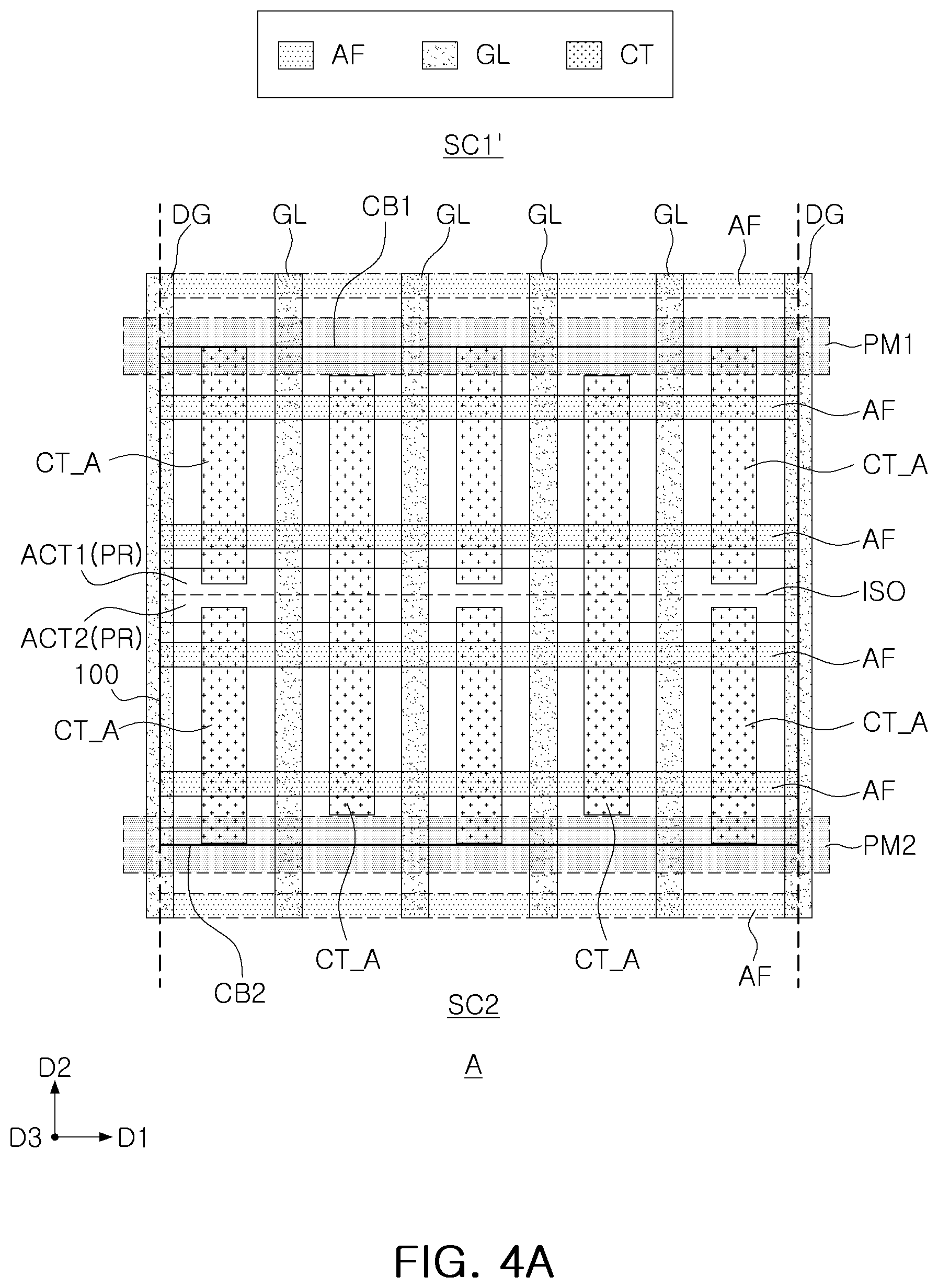 Patent US12361193 Figure 4 – Semiconductor device and method of manufacturing the same