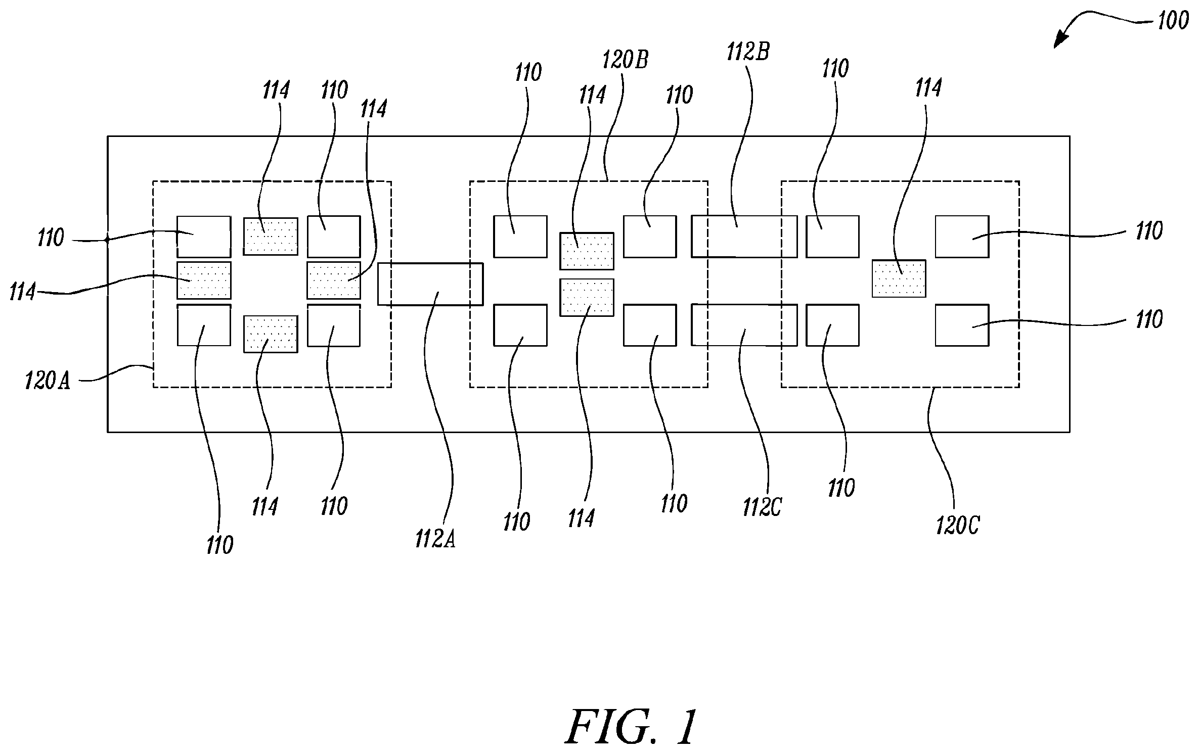 Patent US12361198 Figure 1 – Printed circuit board and method for designing the same