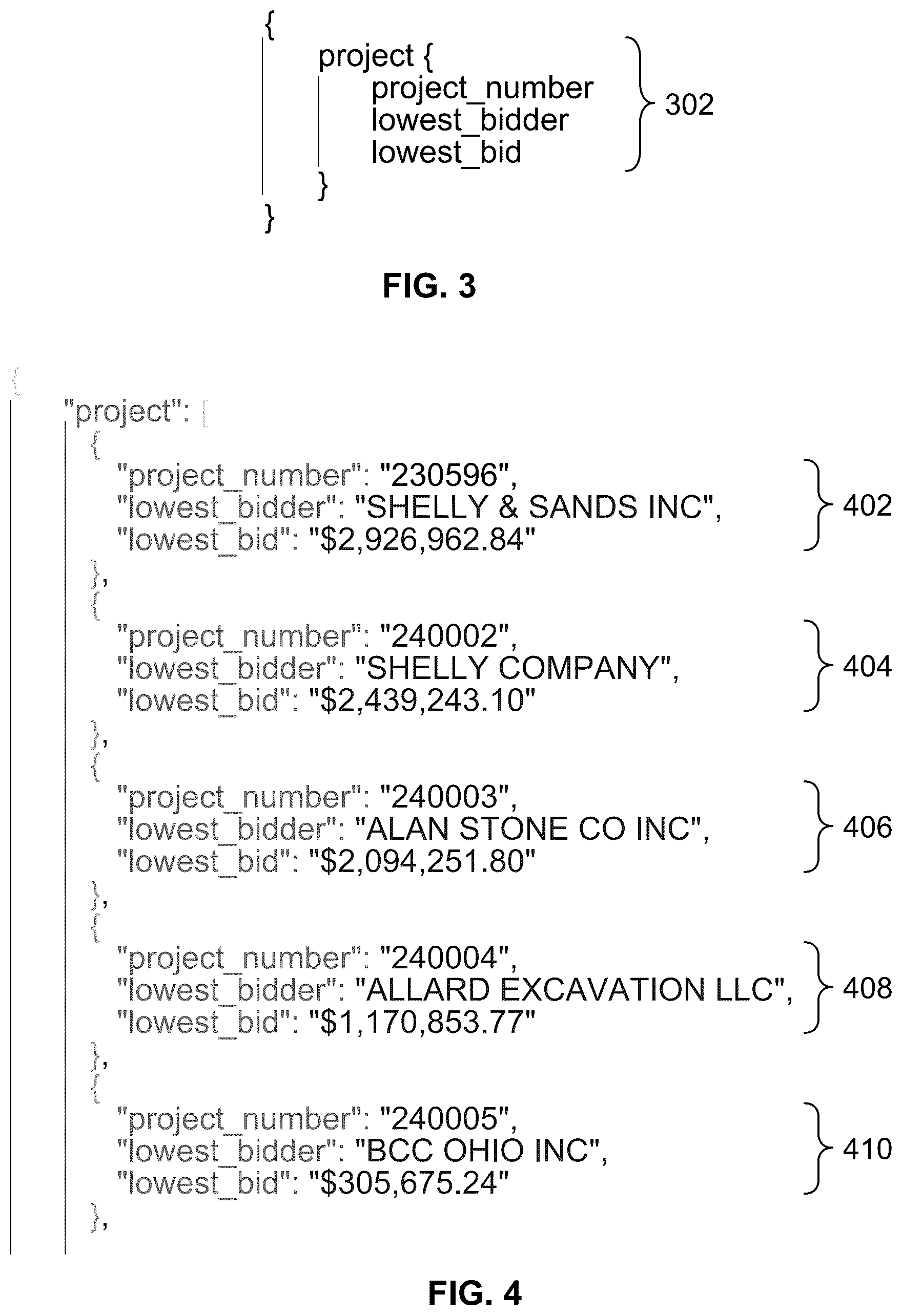 Patent US12361204 Figure 4 – Extracting relevant information from a document