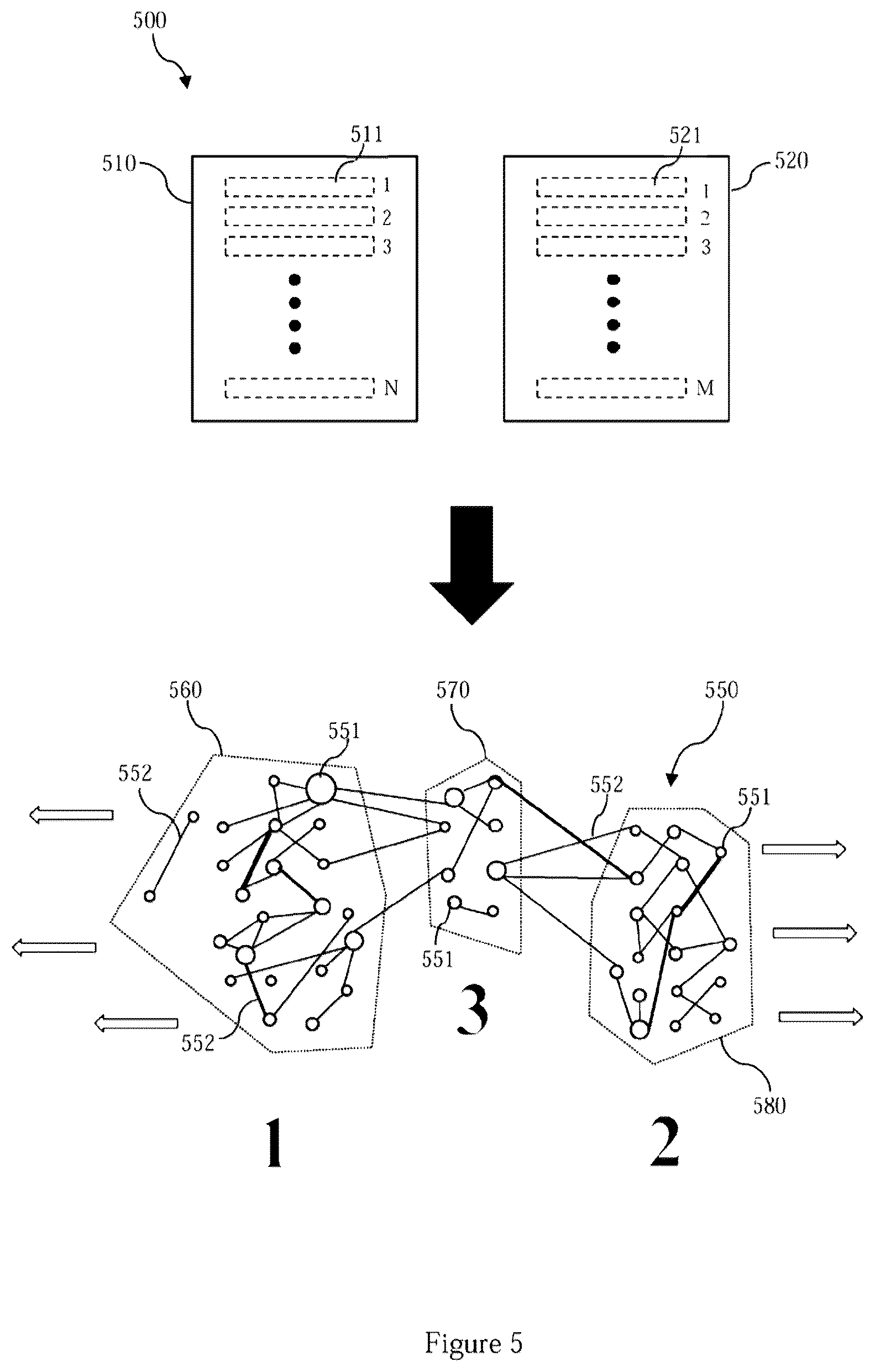 Patent US12361208 Figure 5 – Method and system for identifying and visualizing data differences between data sets