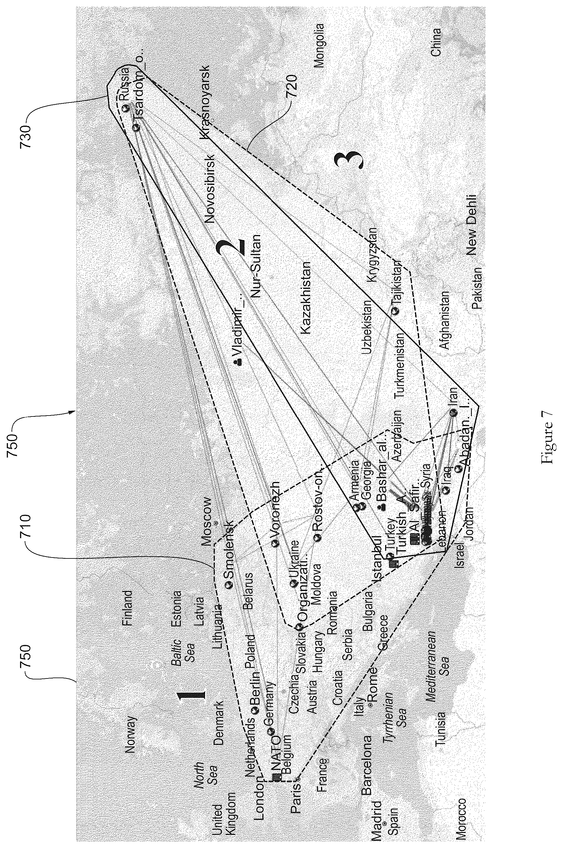 Patent US12361208 Figure 7 – Method and system for identifying and visualizing data differences between data sets