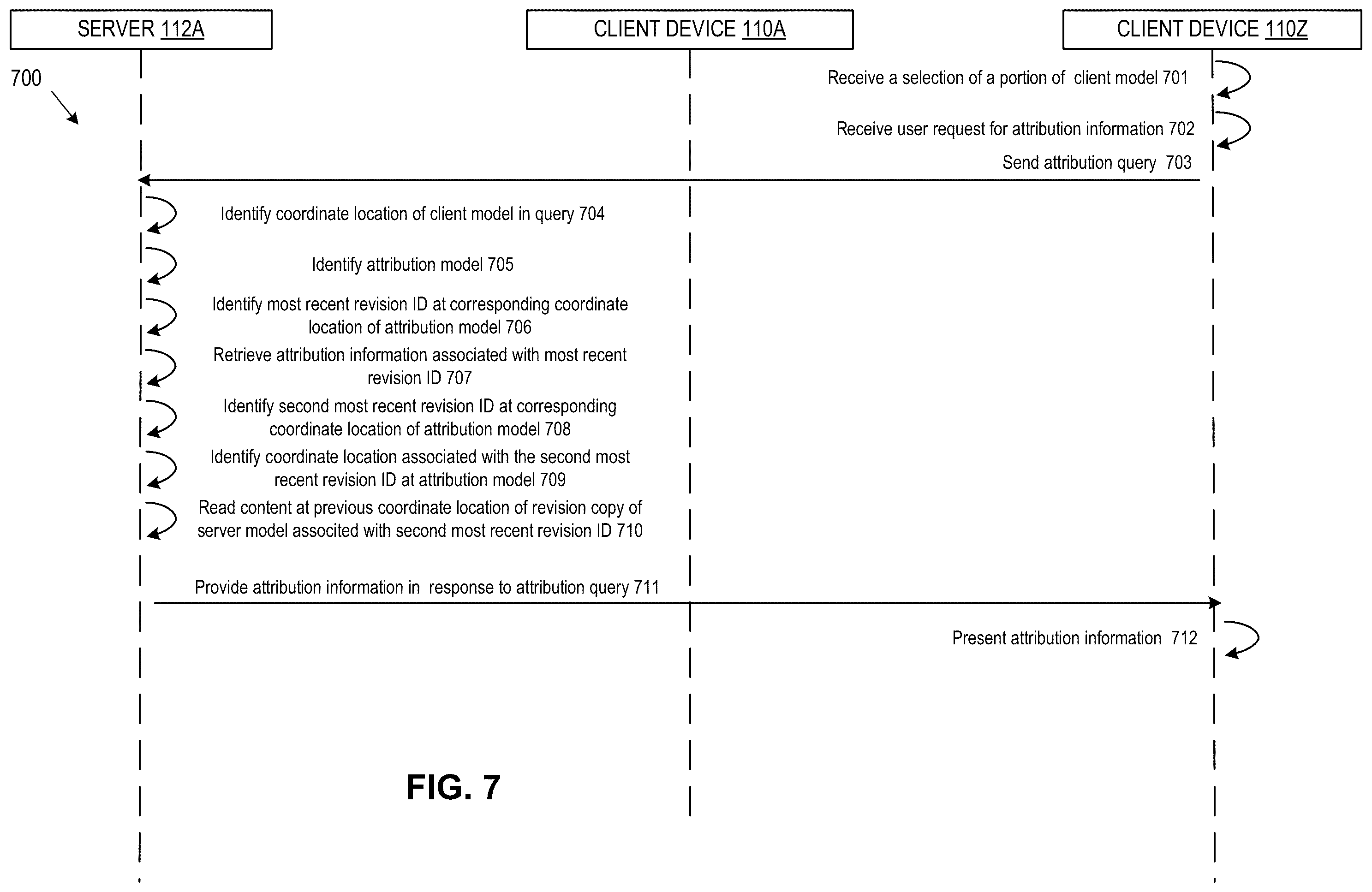 Patent US12361211 Figure 10 – Tracking attribution of content in an online collaborative electronic document