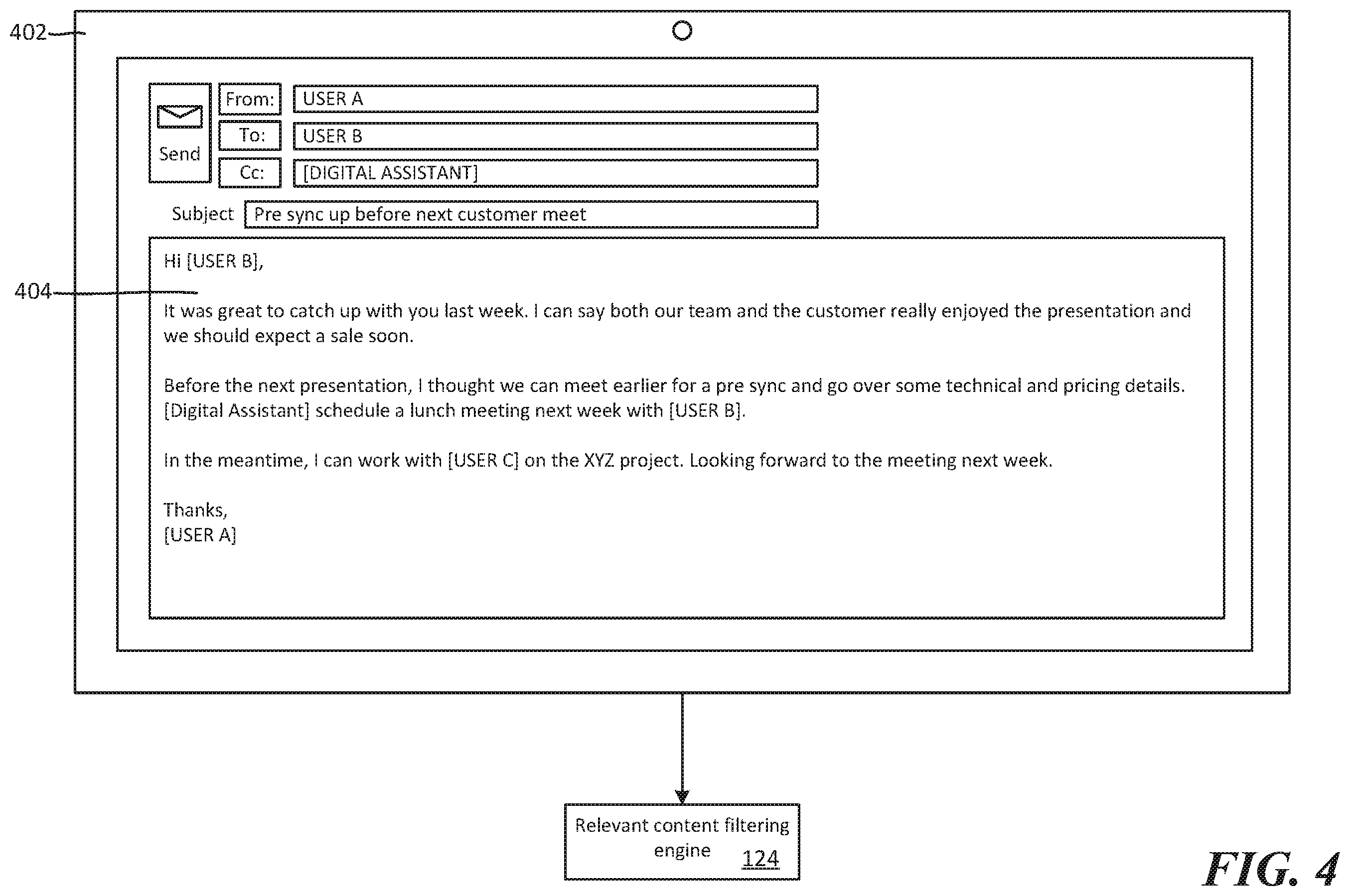 Patent US12361226 Figure 4 – Training framework for automated tasks involving multiple machine learning models