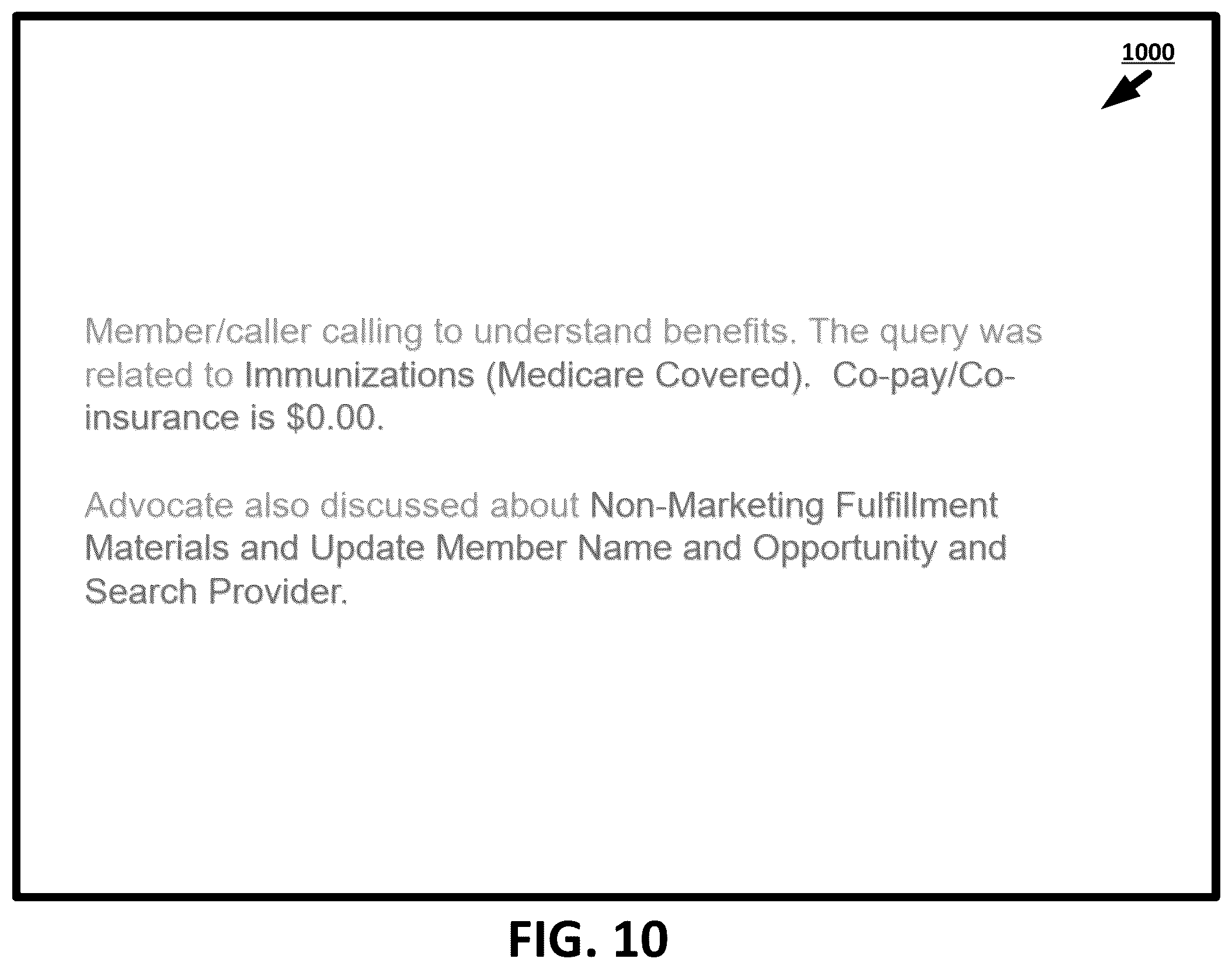 Patent US12361228 Figure 11 – Natural language processing techniques for machine-learning-guided summarization using hybrid class templates