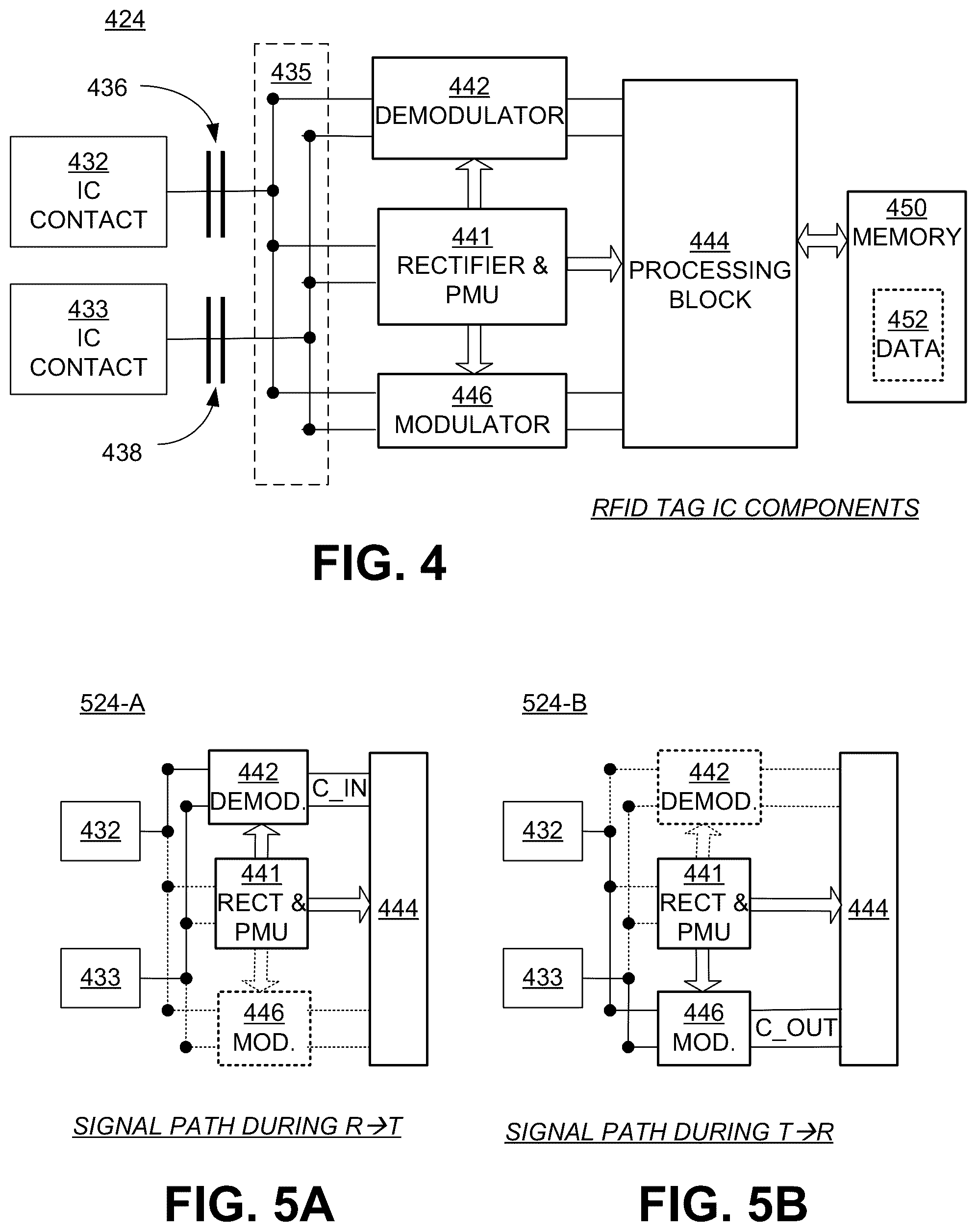 Patent US12361233 Figure 3 – RFID tags enforcing persistence while powered
