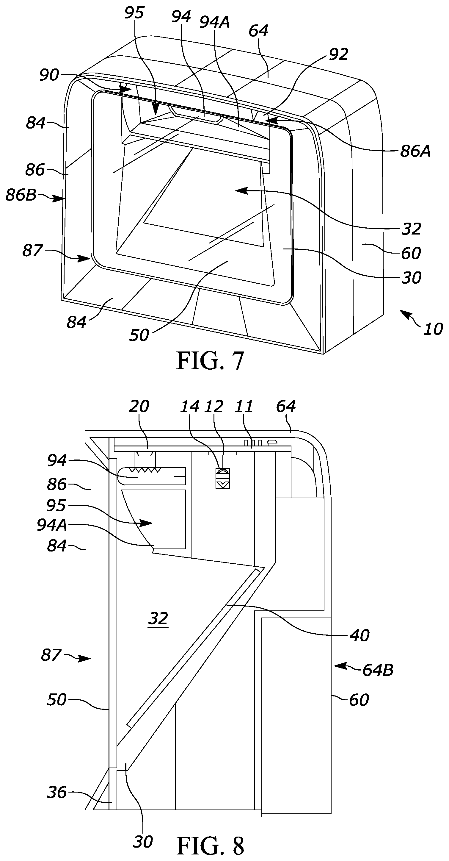 Patent US12361238 Figure 5 – Industrial digital barcode reader