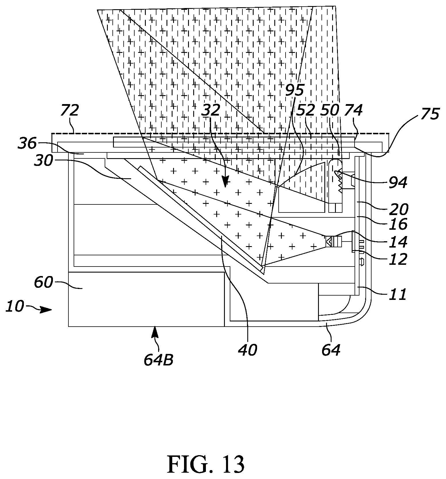 Patent US12361238 Figure 8 – Industrial digital barcode reader