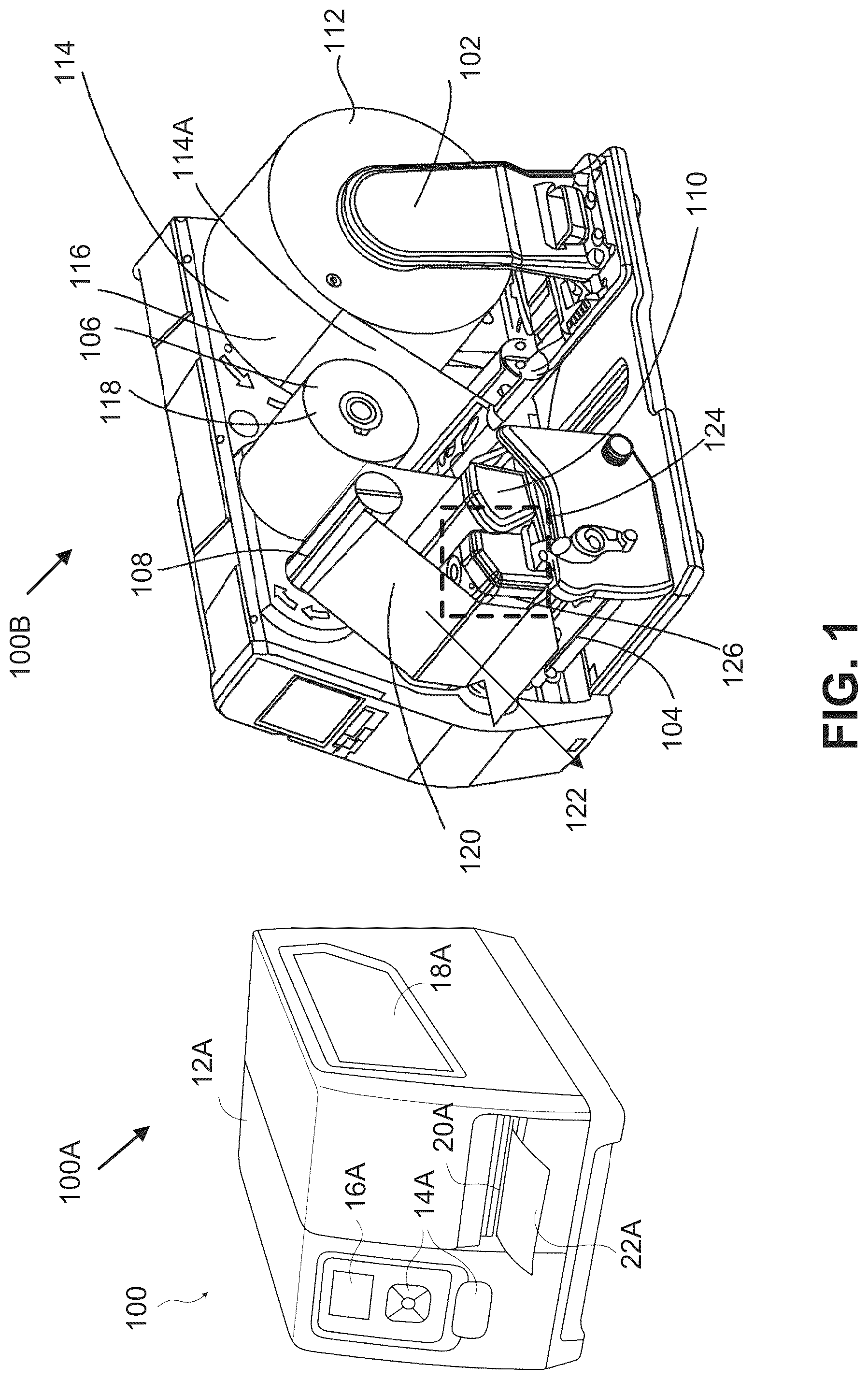 Patent US12361239 Figure 1 – Method, apparatus, and system for characterizing an optical system