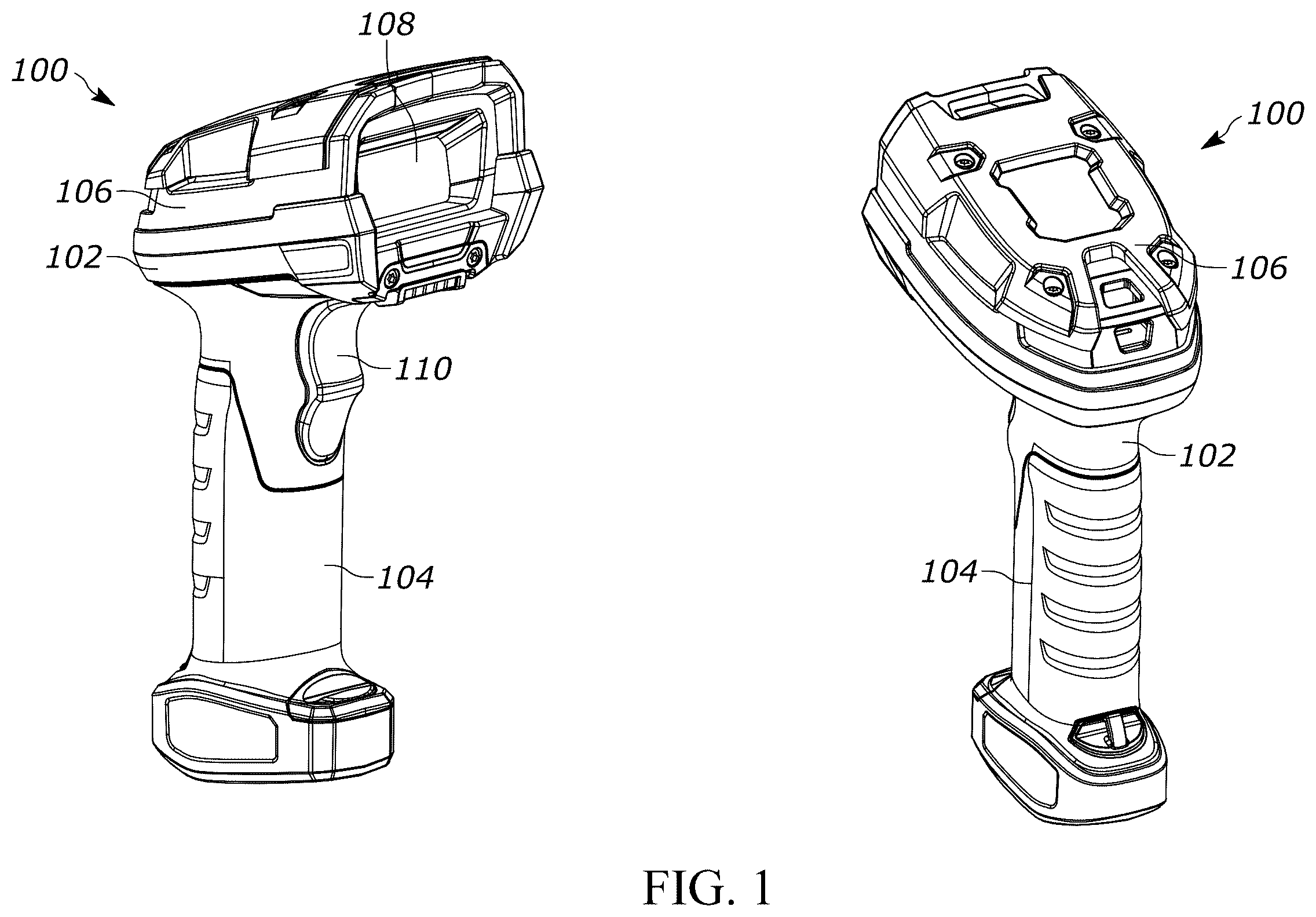 Patent US12361242 Figure 1 – Hybrid fixed focus engine using an auto-focus engine with ranging