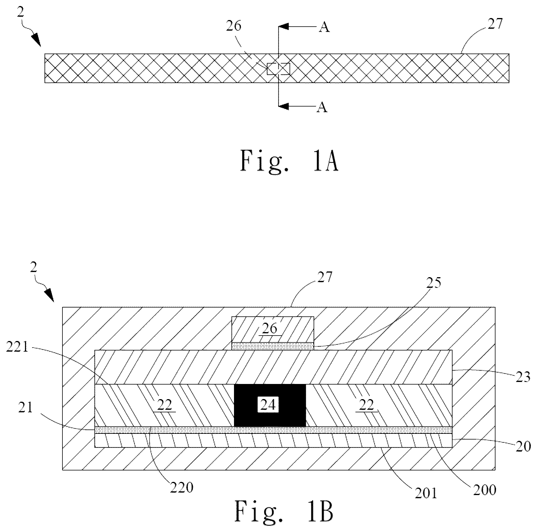 Patent US12361246 — RFID yarn module and method for making the same — Figure 1