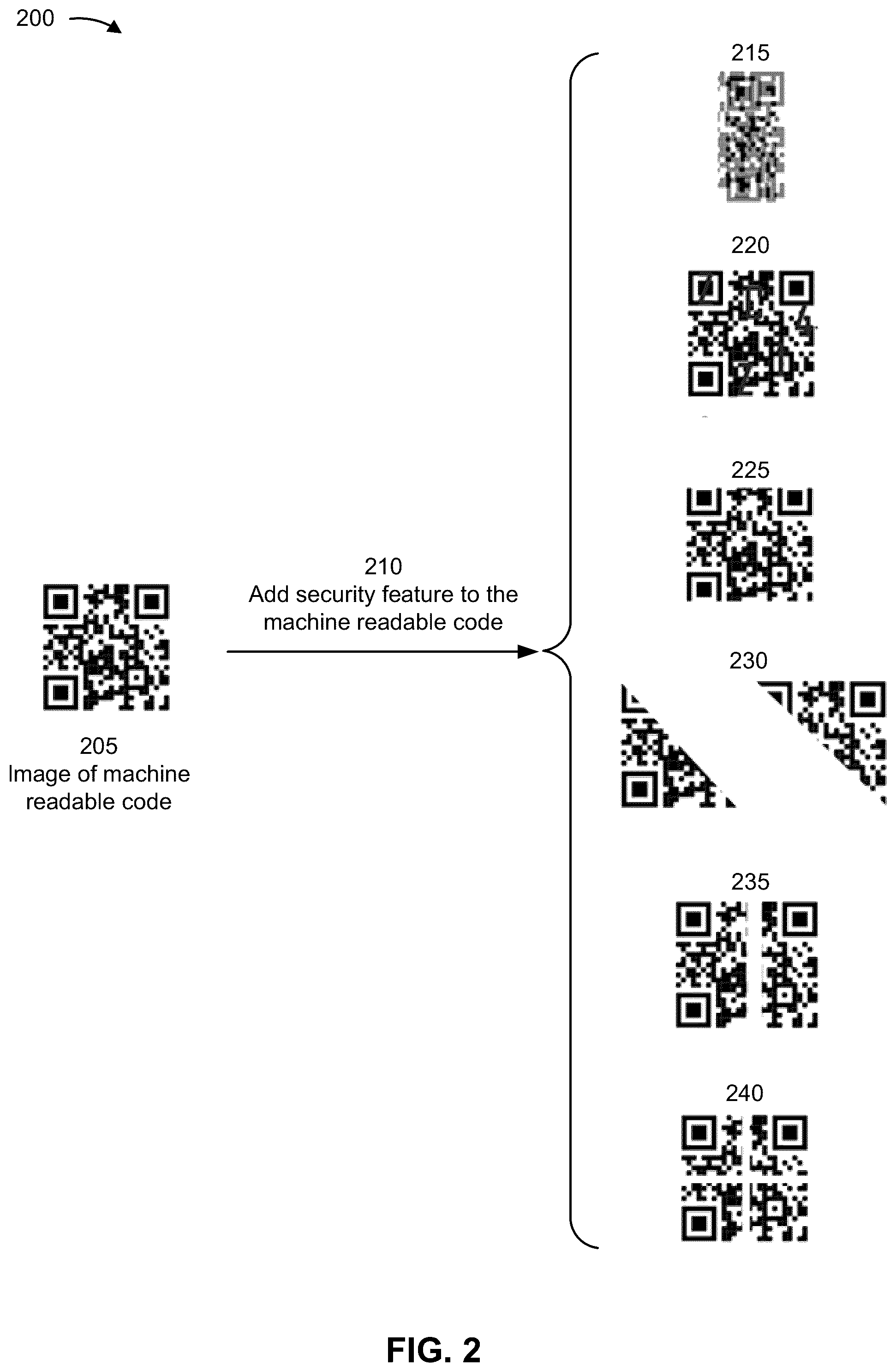 Patent US12361247 Figure 4 – Dynamic machine readable code