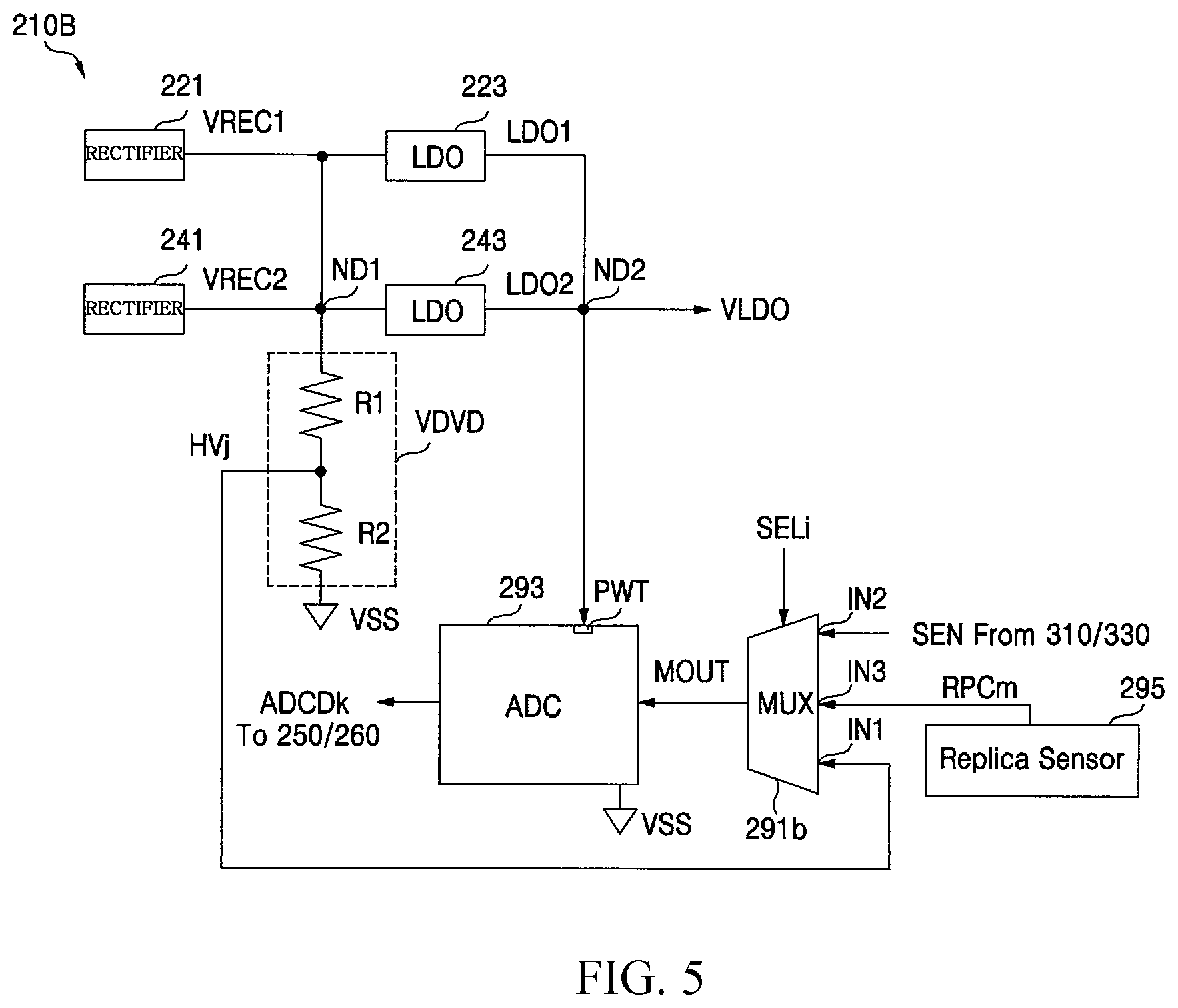 Patent US12361252 Figure 5 – Dual band RFID tag, and sensing data processing device having same