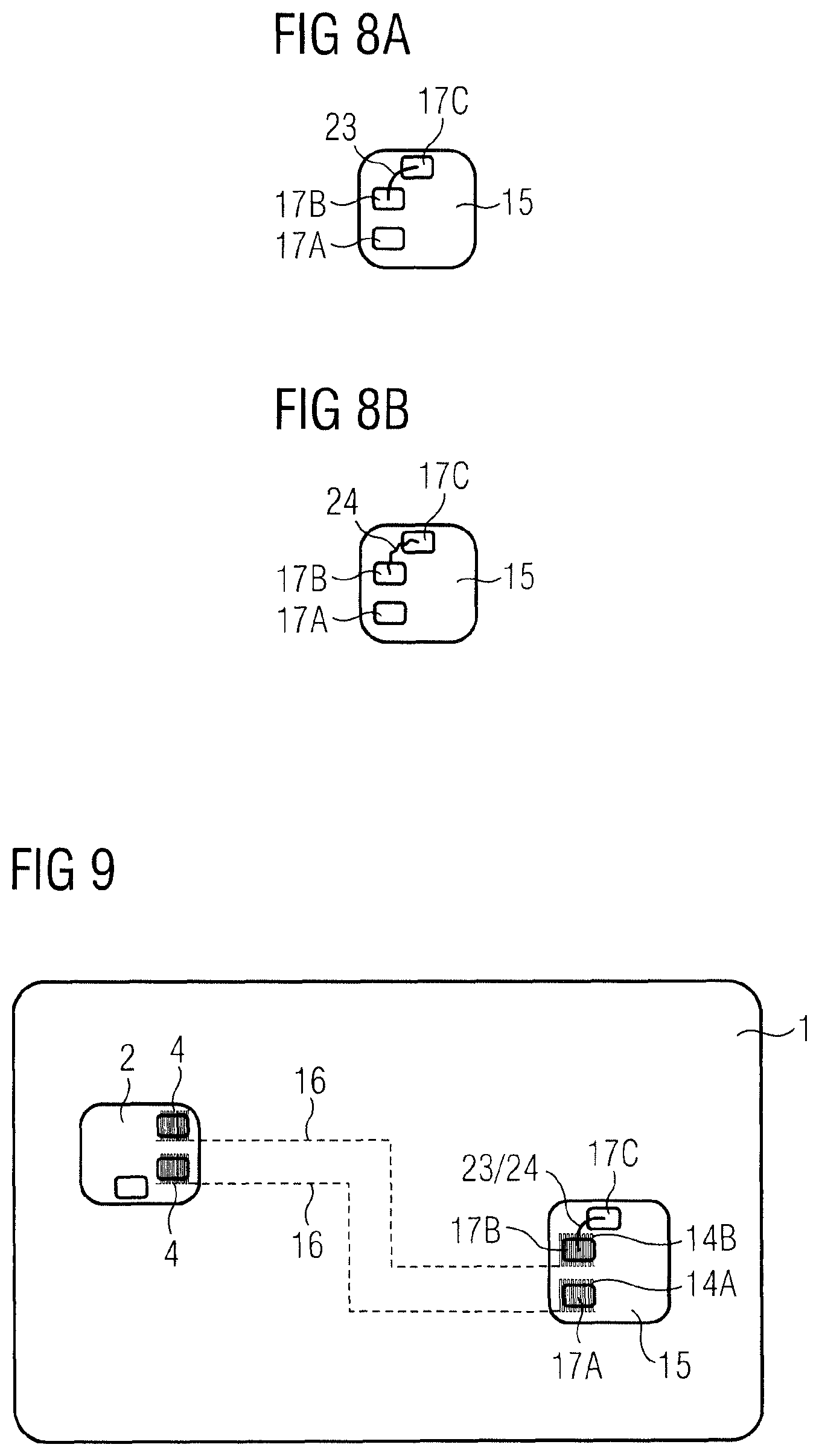 Patent US12361253 Figure 5 – Data-bearing card and semi-finished product and wiring layout for same, and method for producing same