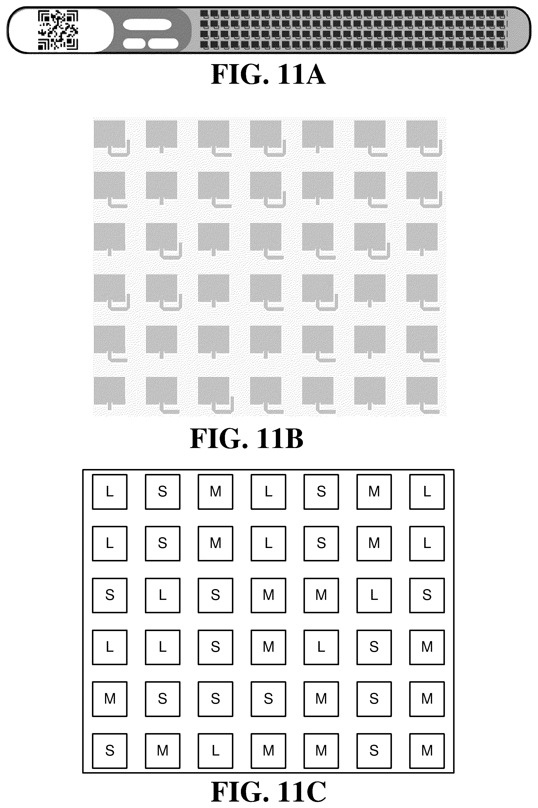 Patent US12361254 Figure 11 – Activation and deactivation detection for a passive wearable metasurface using a segmented ground plane